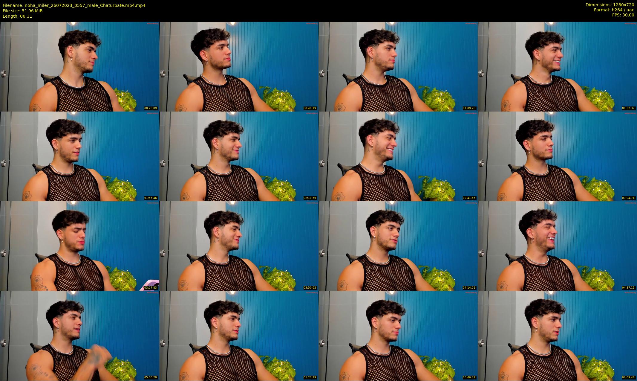 noha_miler — 7 minute Chaturbate male cam show recording, 720p, Jul 26, 2023