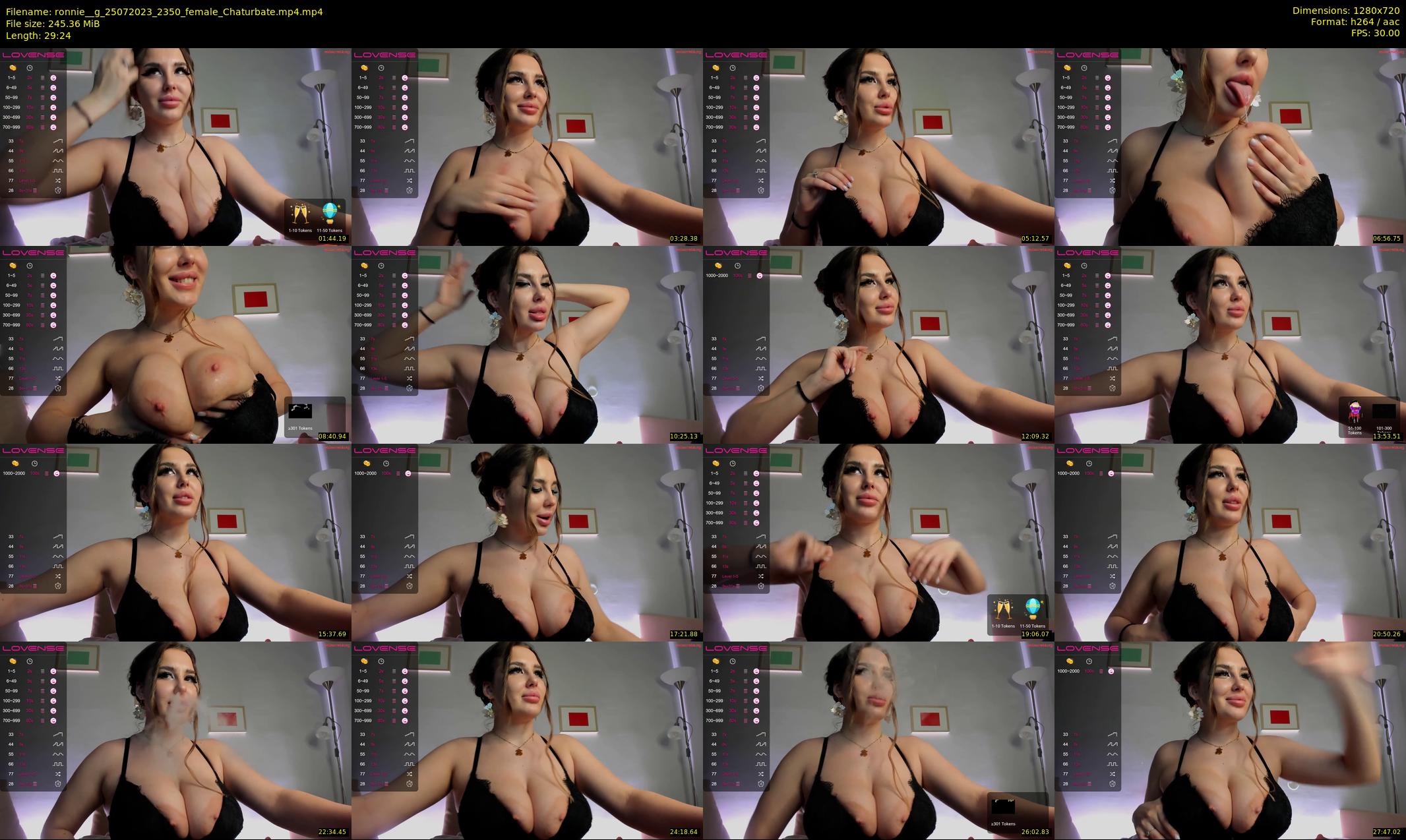 ronnie__g — 30 minute Chaturbate female cam show recording, 720p, Jul 25, 2023