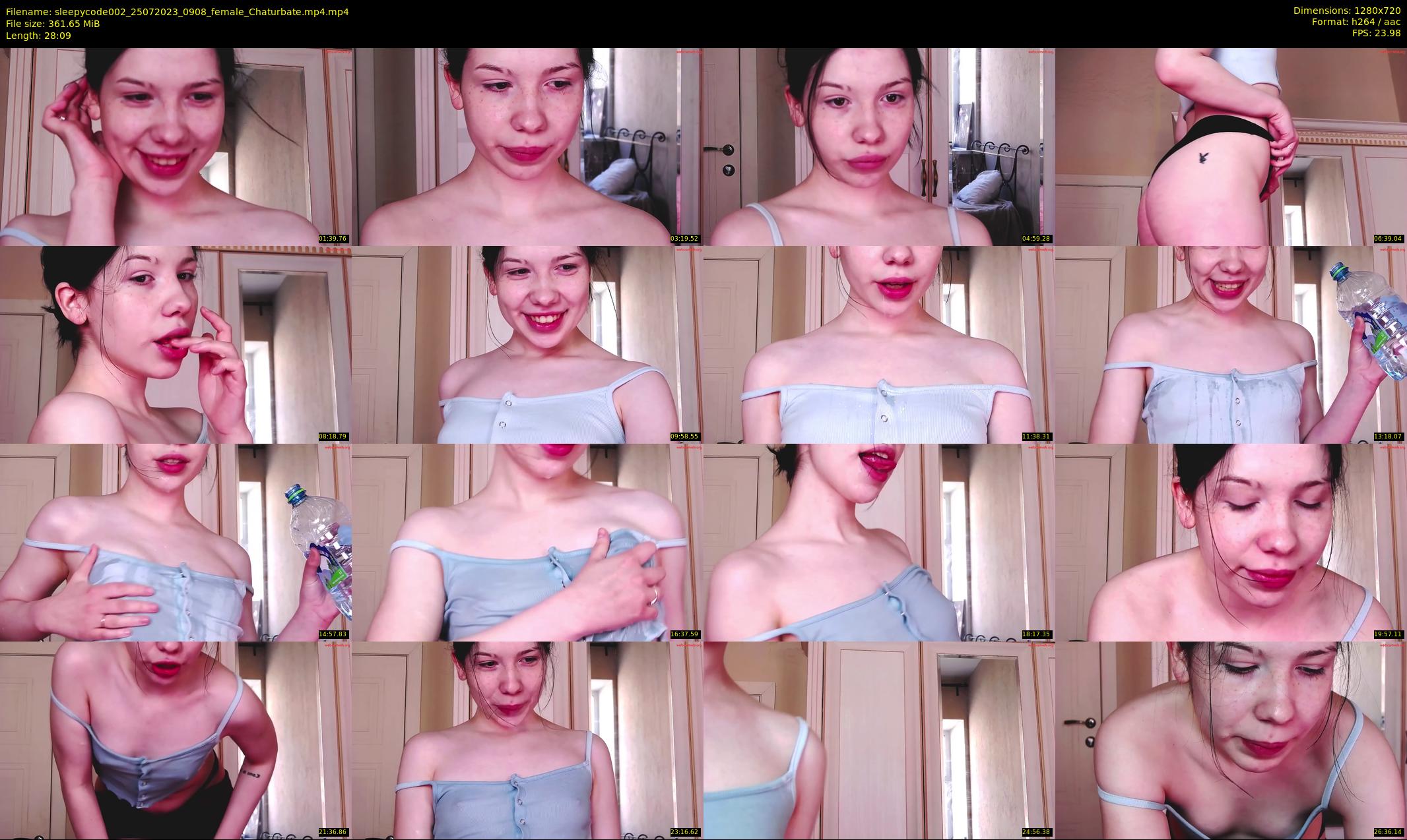 sleepycode002 — 29 minute Chaturbate female cam show recording, 720p, Jul 25, 2023