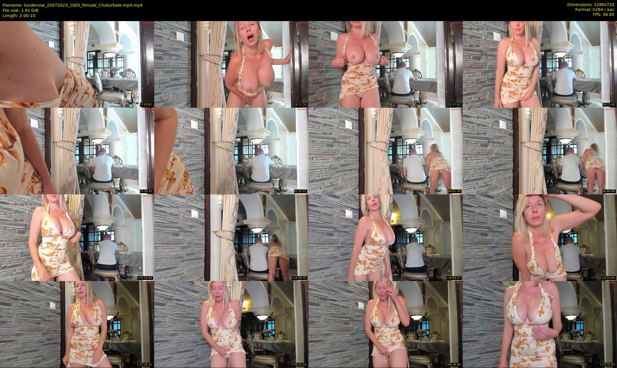 tunderose — 121 minute Chaturbate female cam show recording, 720p, Jul 25, 2023