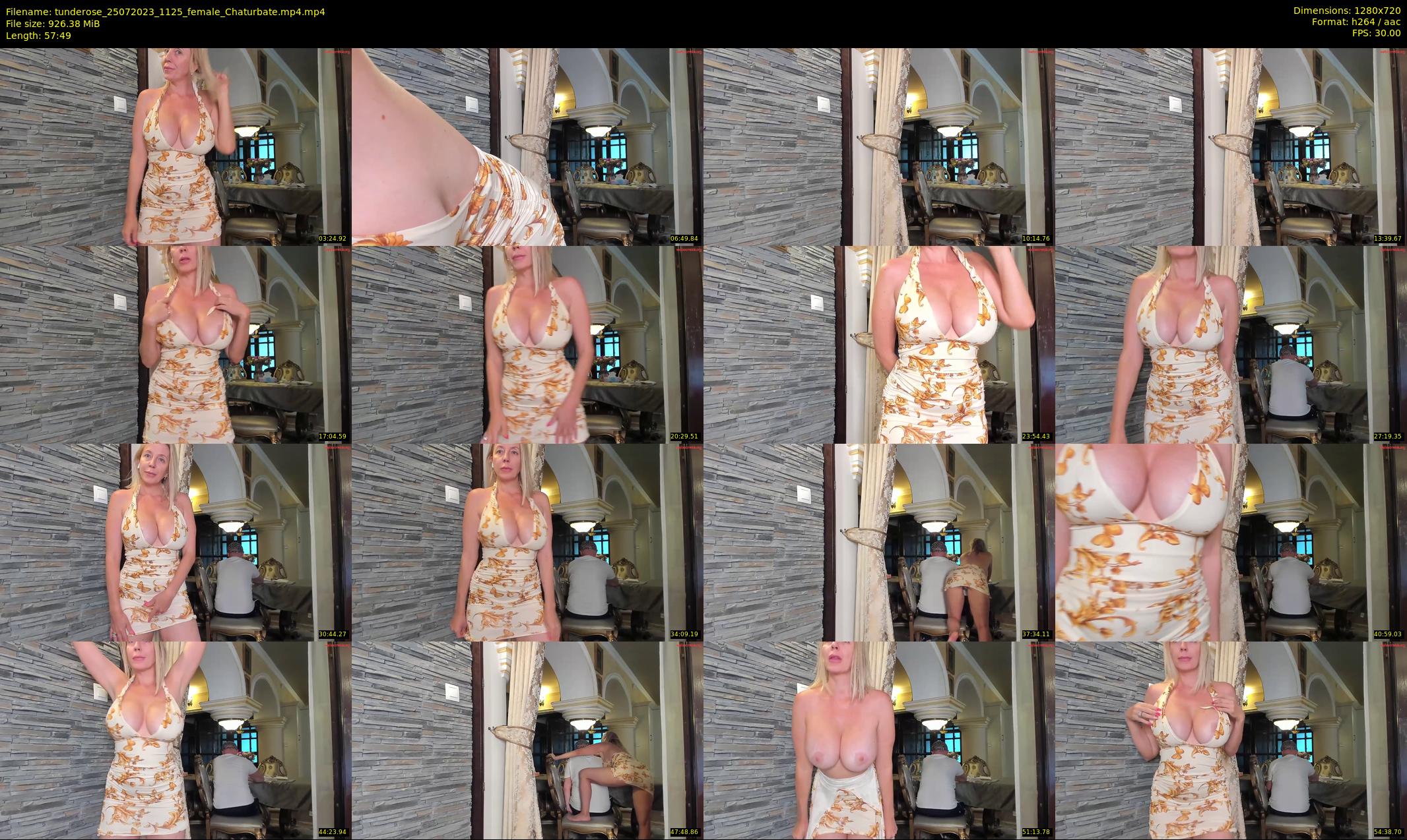 tunderose — 58 minute Chaturbate female cam show recording, 720p, Jul 25, 2023