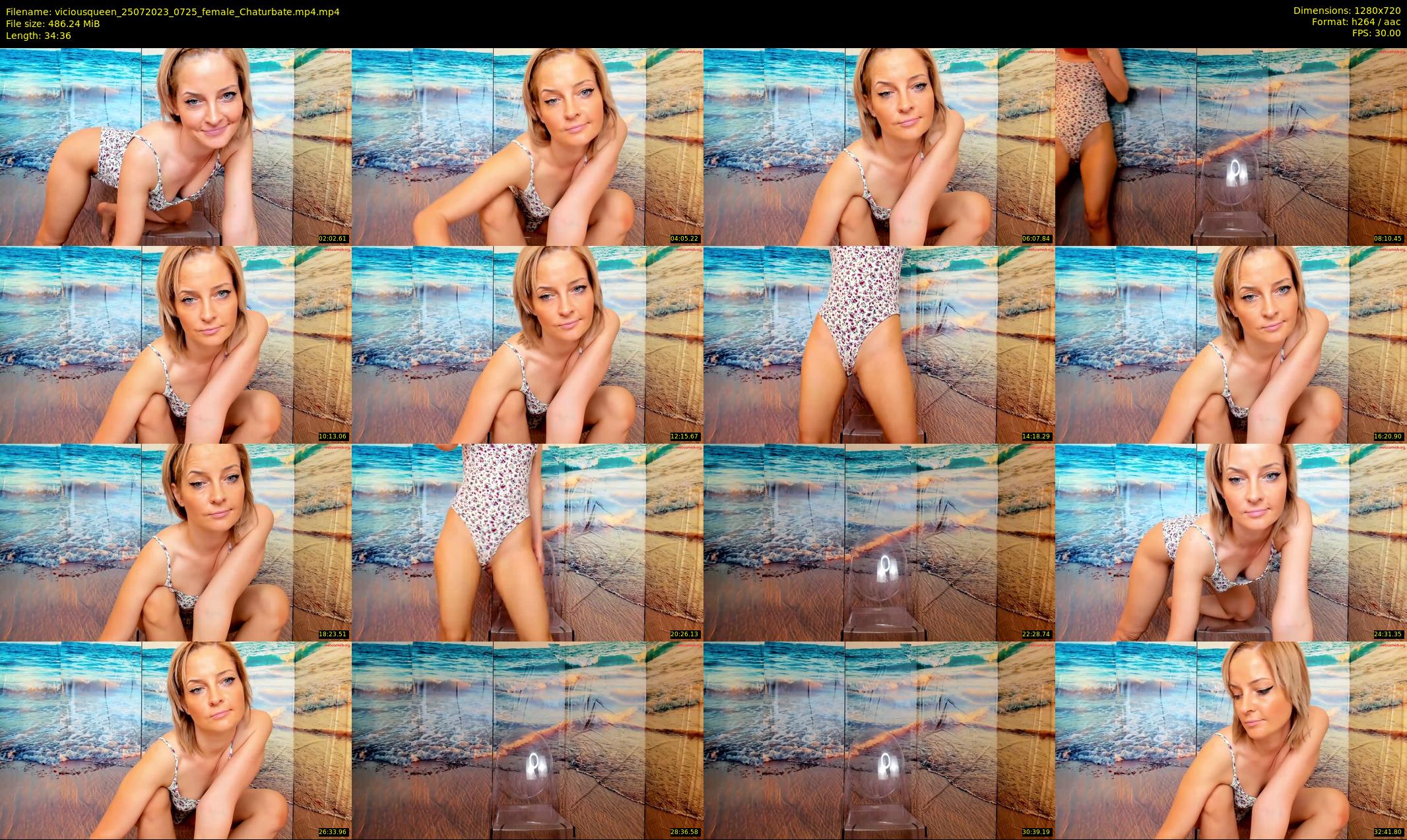 viciousqueen — 35 minute Chaturbate female cam show recording, 720p, Jul 25, 2023