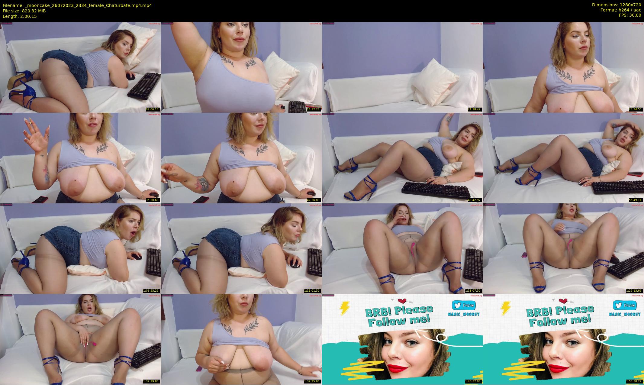 _mooncake — 121 minute Chaturbate female cam show recording, 720p, Jul 26, 2023