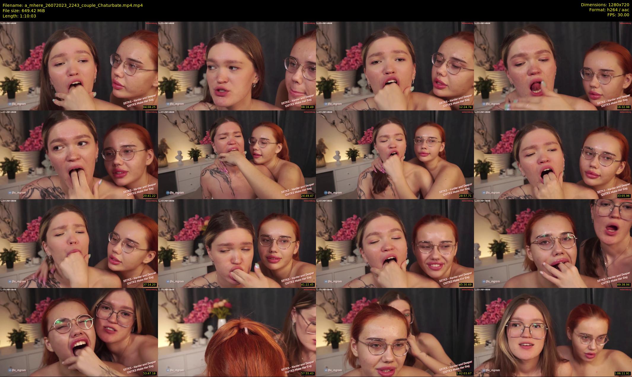 a_mhere — 71 minute Chaturbate couple cam show recording, 720p, Jul 26, 2023