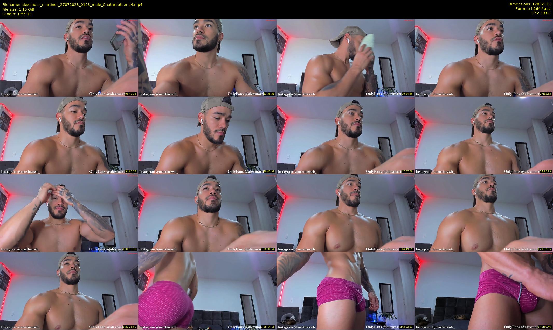 alexander_martines — 116 minute Chaturbate male cam show recording, 720p, Jul 27, 2023