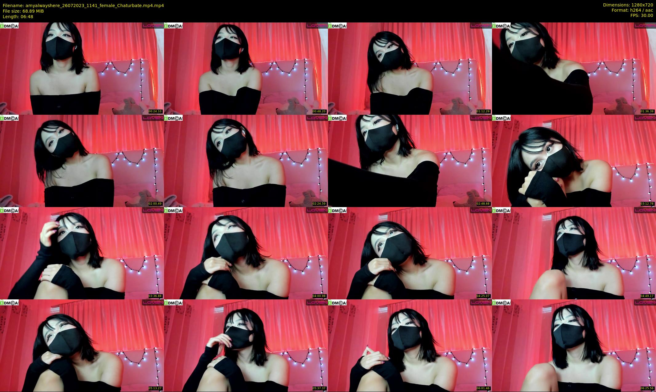 amyalwayshere — 7 minute Chaturbate female cam show recording, 720p, Jul 26, 2023