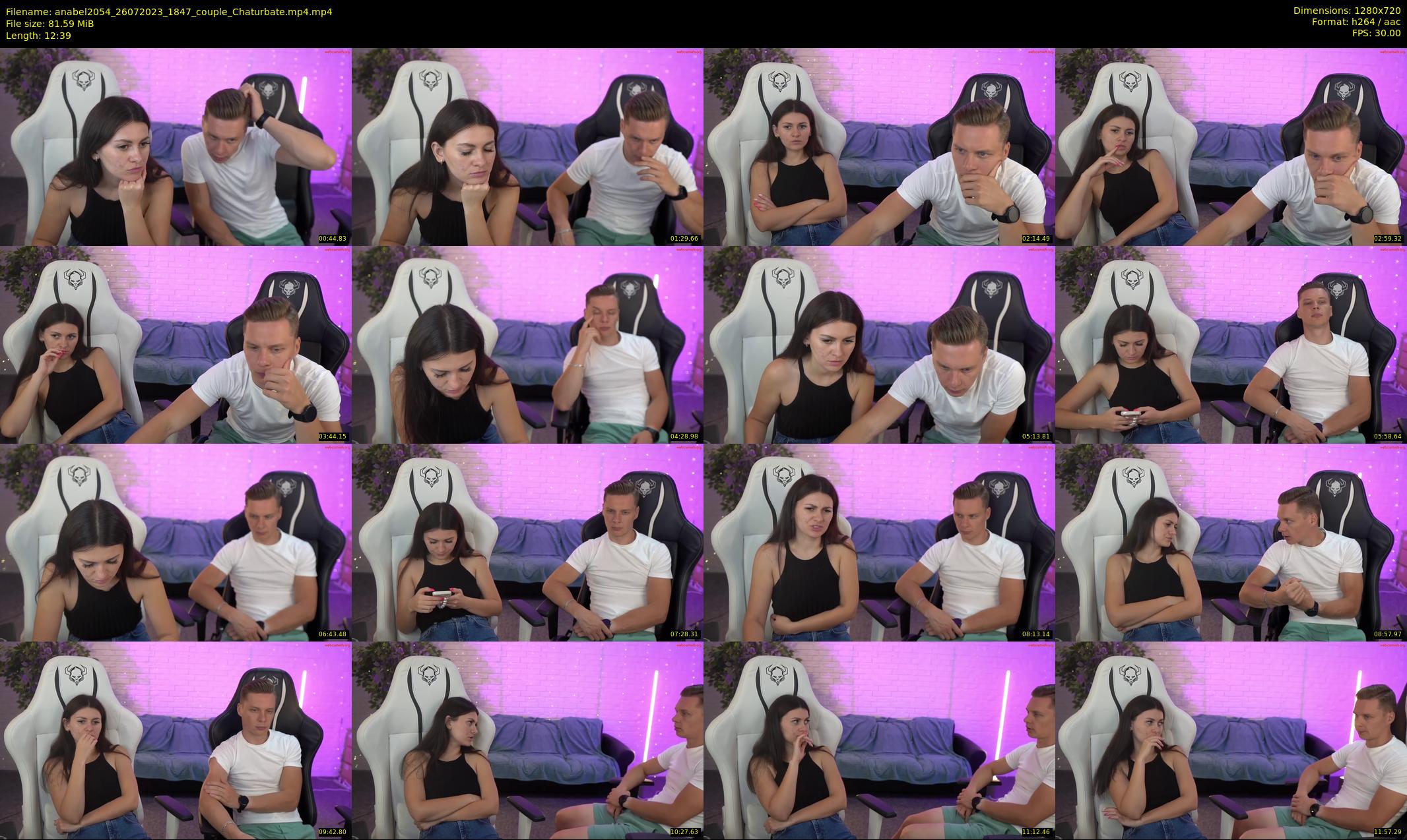 anabel2054 — 13 minute Chaturbate female cam show recording, 720p, Jul 26, 2023