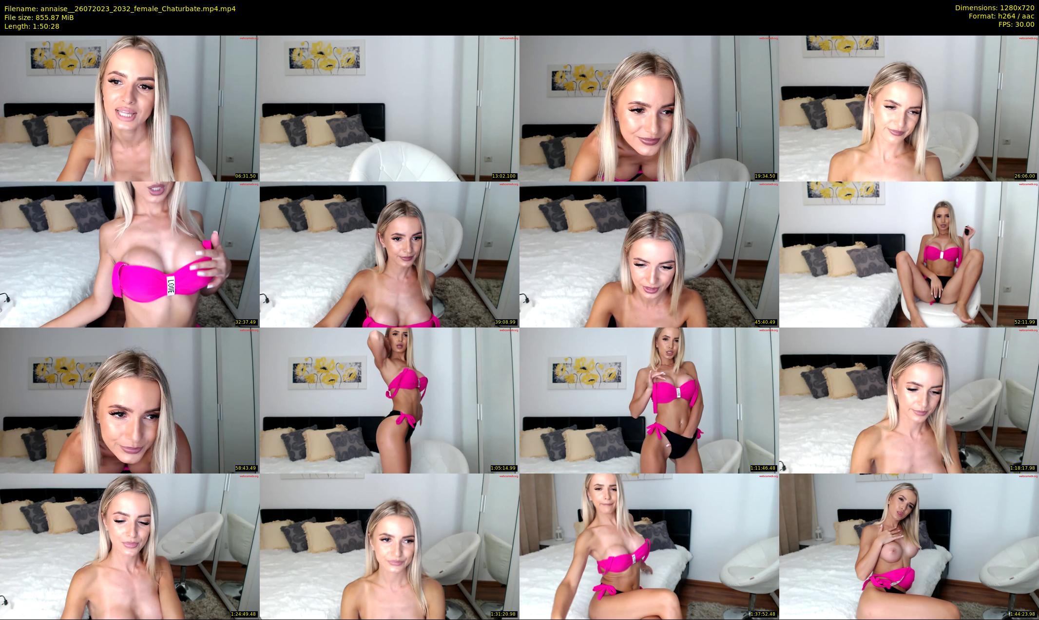 annaise_ — 111 minute Chaturbate female cam show recording, 720p, Jul 26, 2023