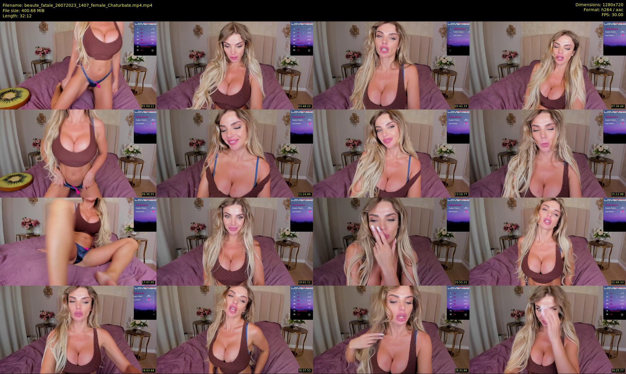 beaute_fatale — 33 minute Chaturbate female cam show recording, 720p, Jul 26, 2023