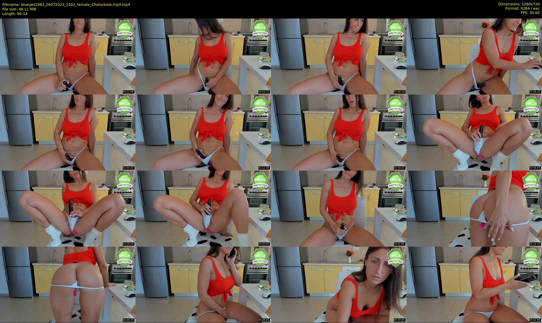 blueyes1983 — 7 minute Chaturbate female cam show recording, 720p, Jul 26, 2023