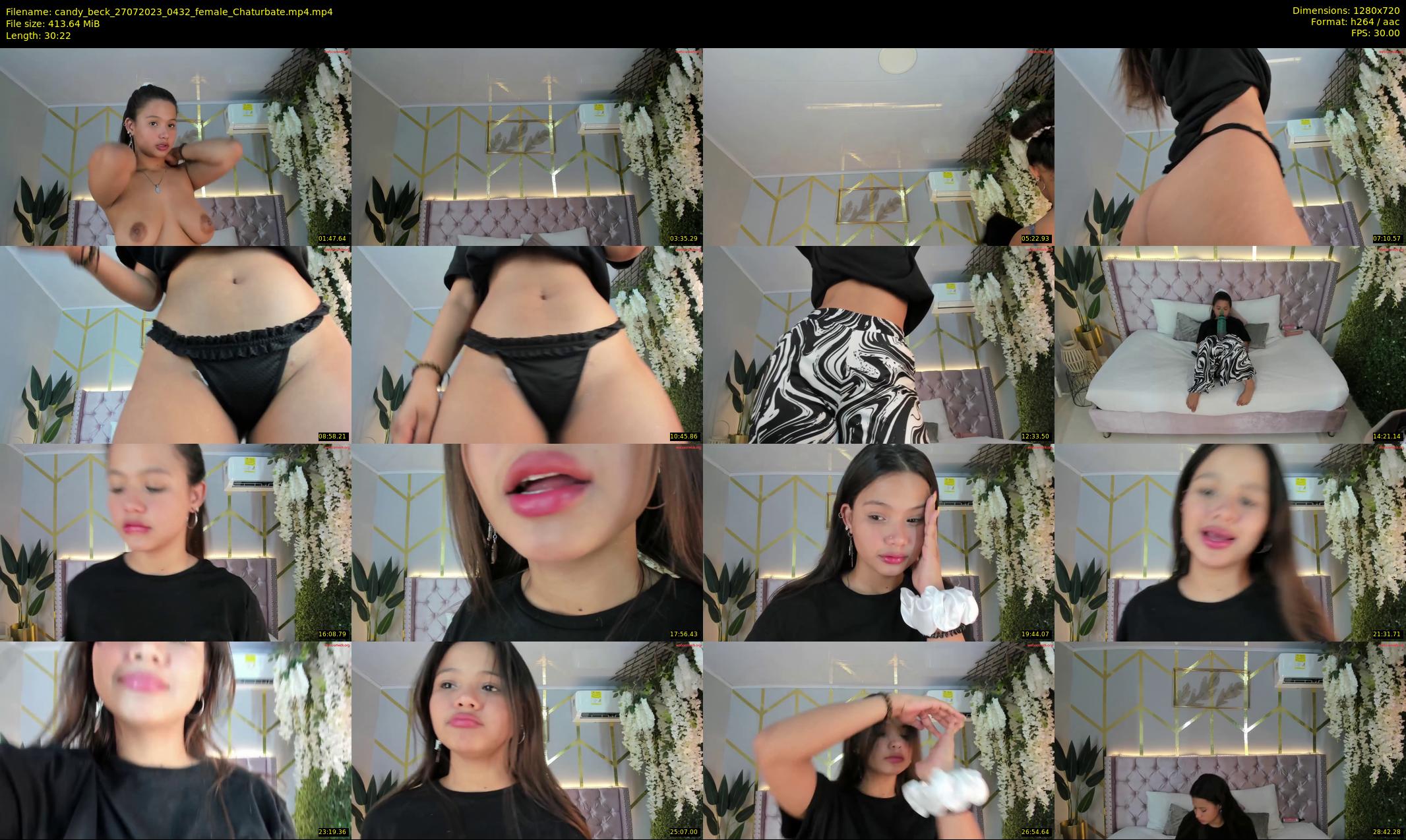 candy_beck — 31 minute Chaturbate female cam show recording, 720p, Jul 27, 2023