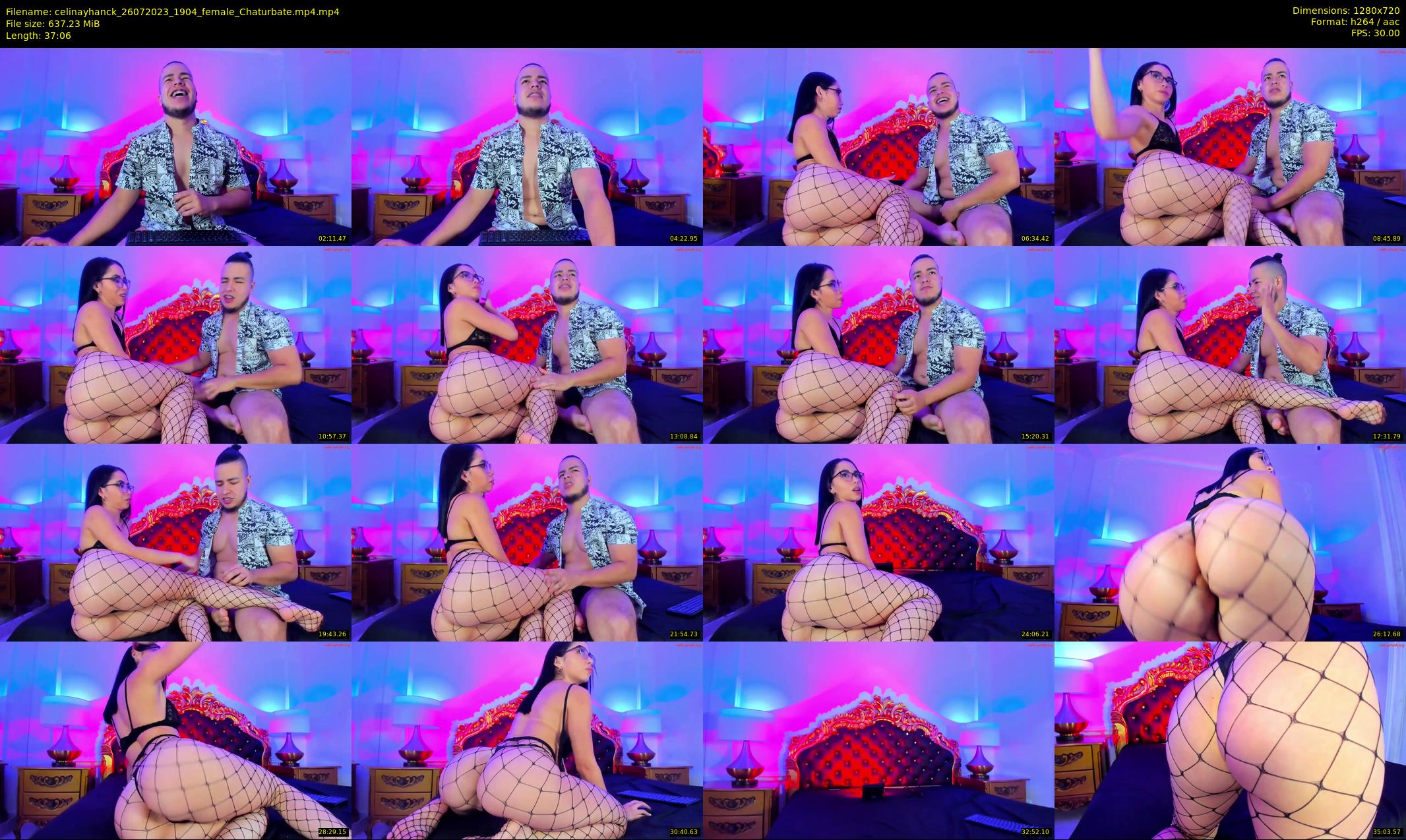 celinayhanck — 38 minute Chaturbate couple cam show recording, 720p, Jul 26, 2023