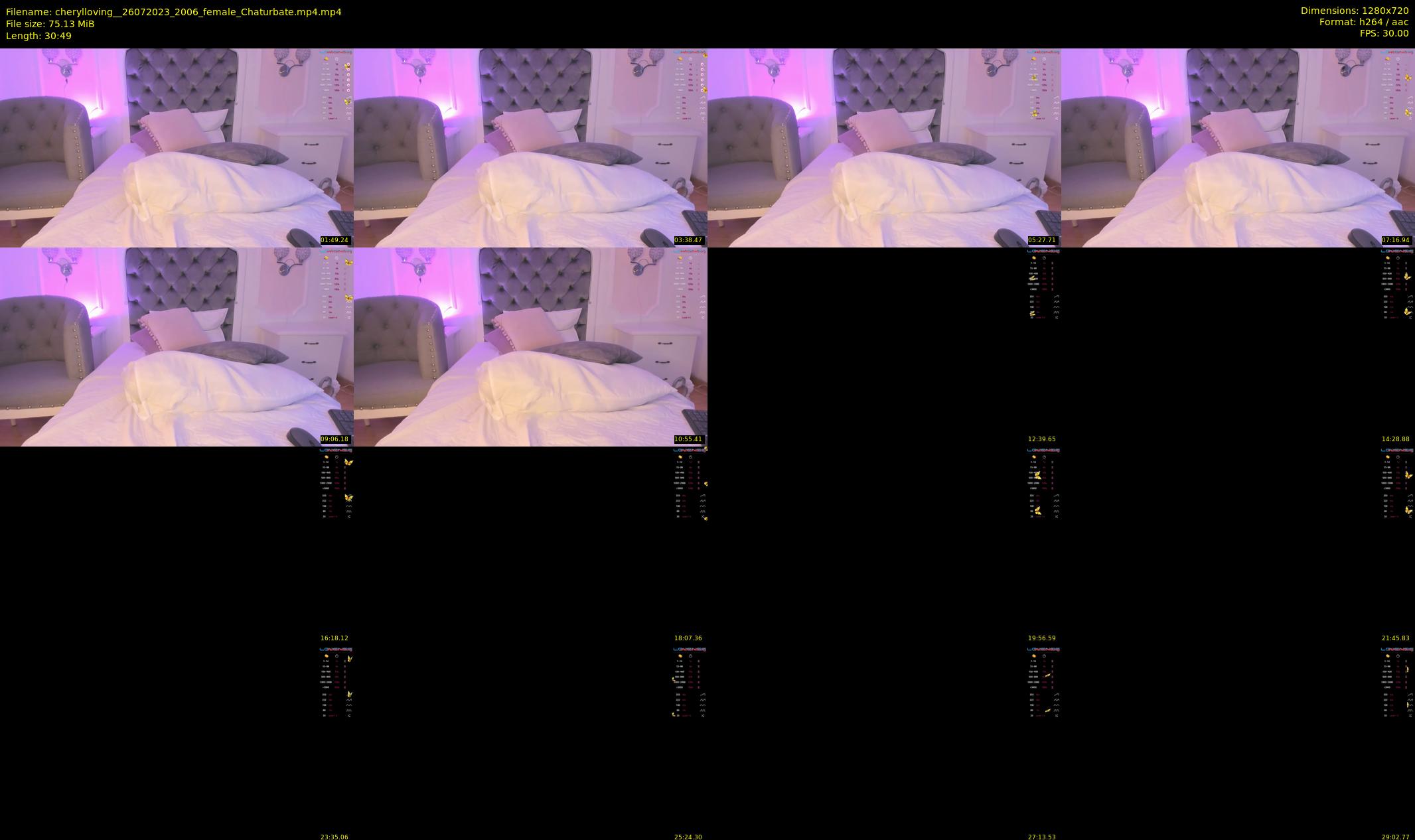 cherylloving_ — 31 minute Chaturbate female cam show recording, 720p, Jul 26, 2023