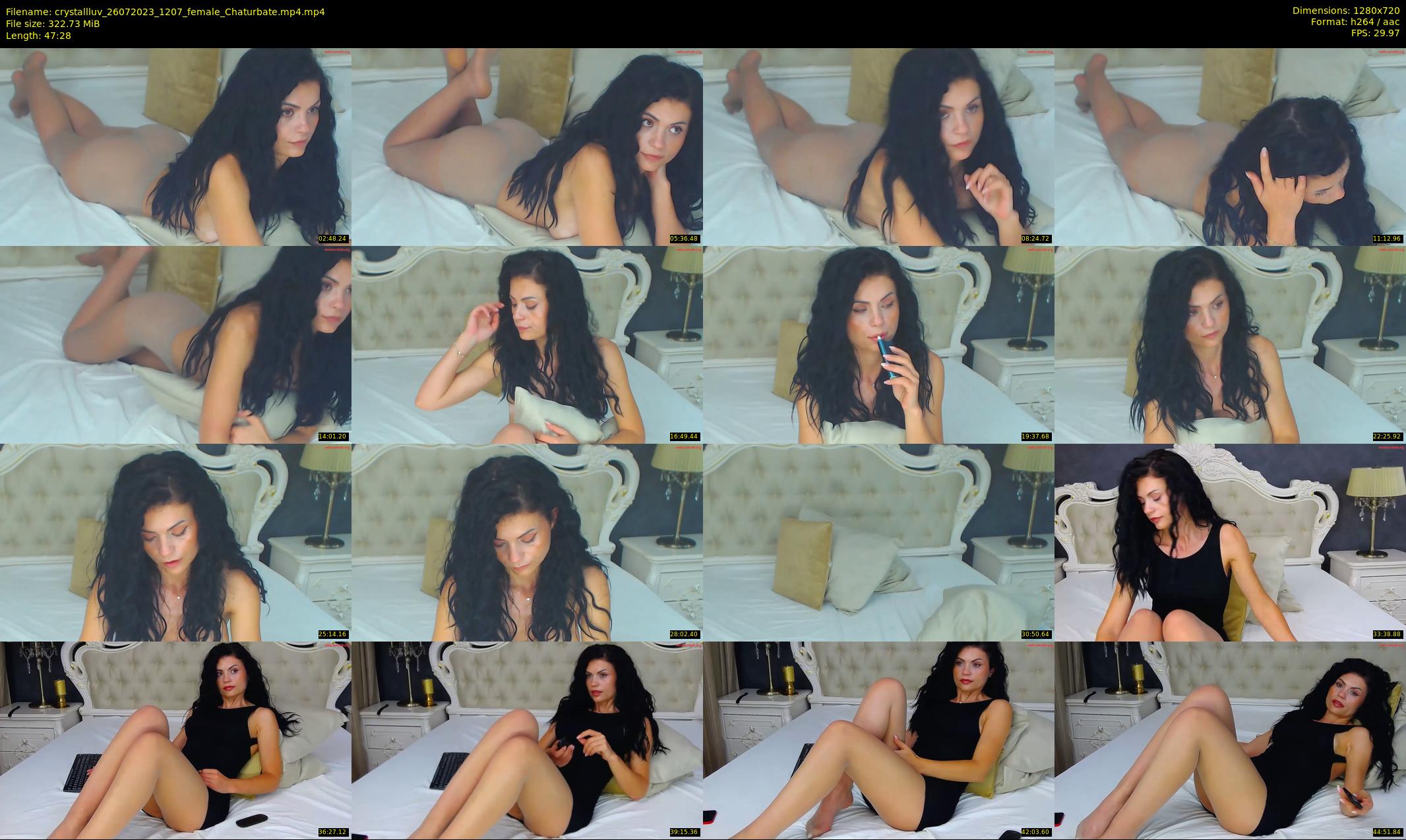 crystallluv — 48 minute Chaturbate female cam show recording, 720p, Jul 26, 2023
