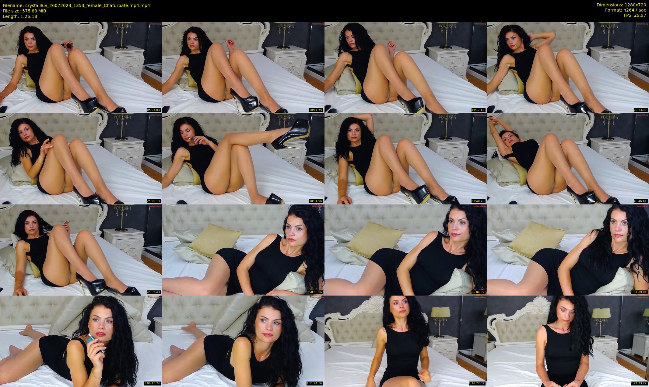 crystallluv — 87 minute Chaturbate female cam show recording, 720p, Jul 26, 2023