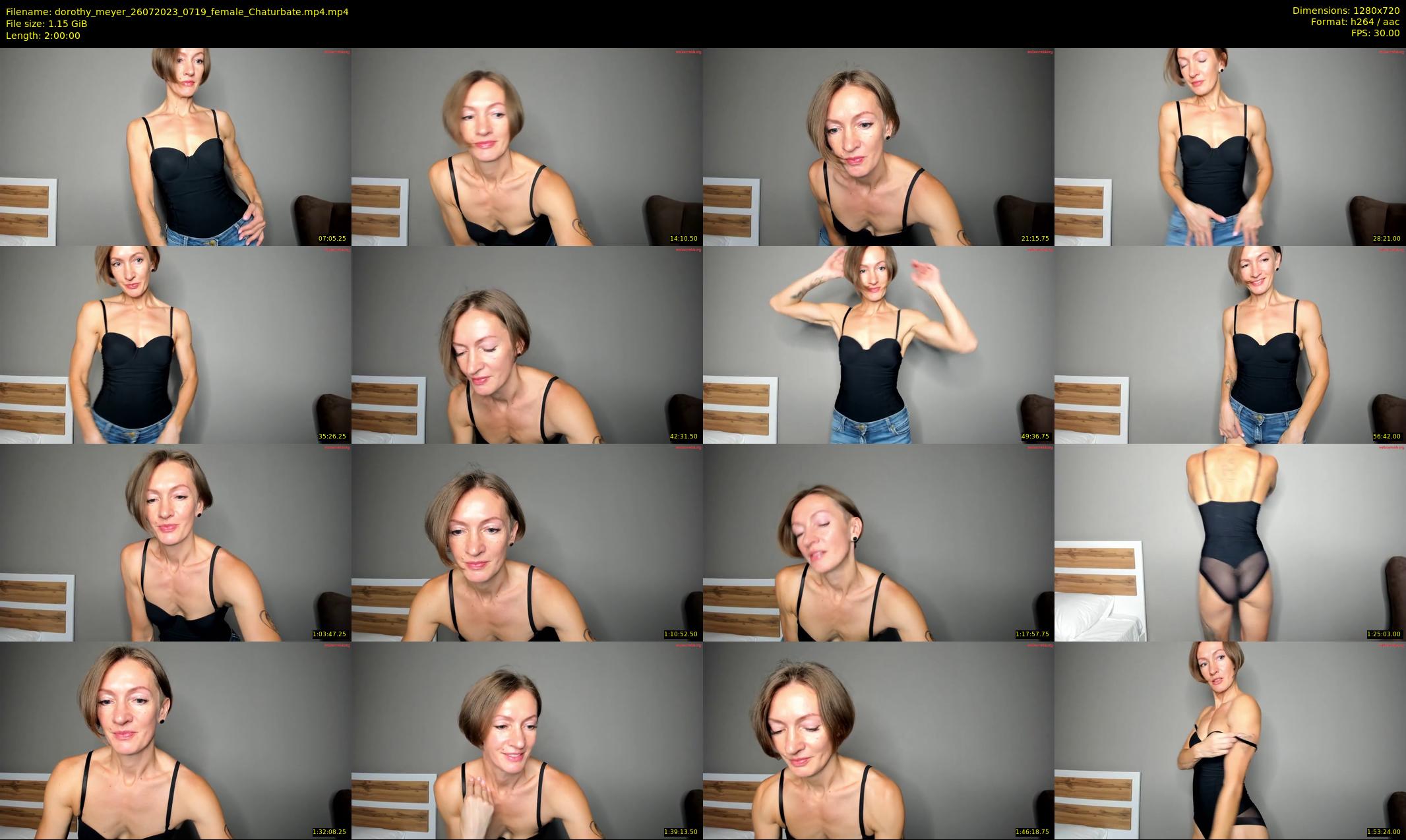 dorothy_meyer — 120 minute Chaturbate female cam show recording, 720p, Jul 26, 2023