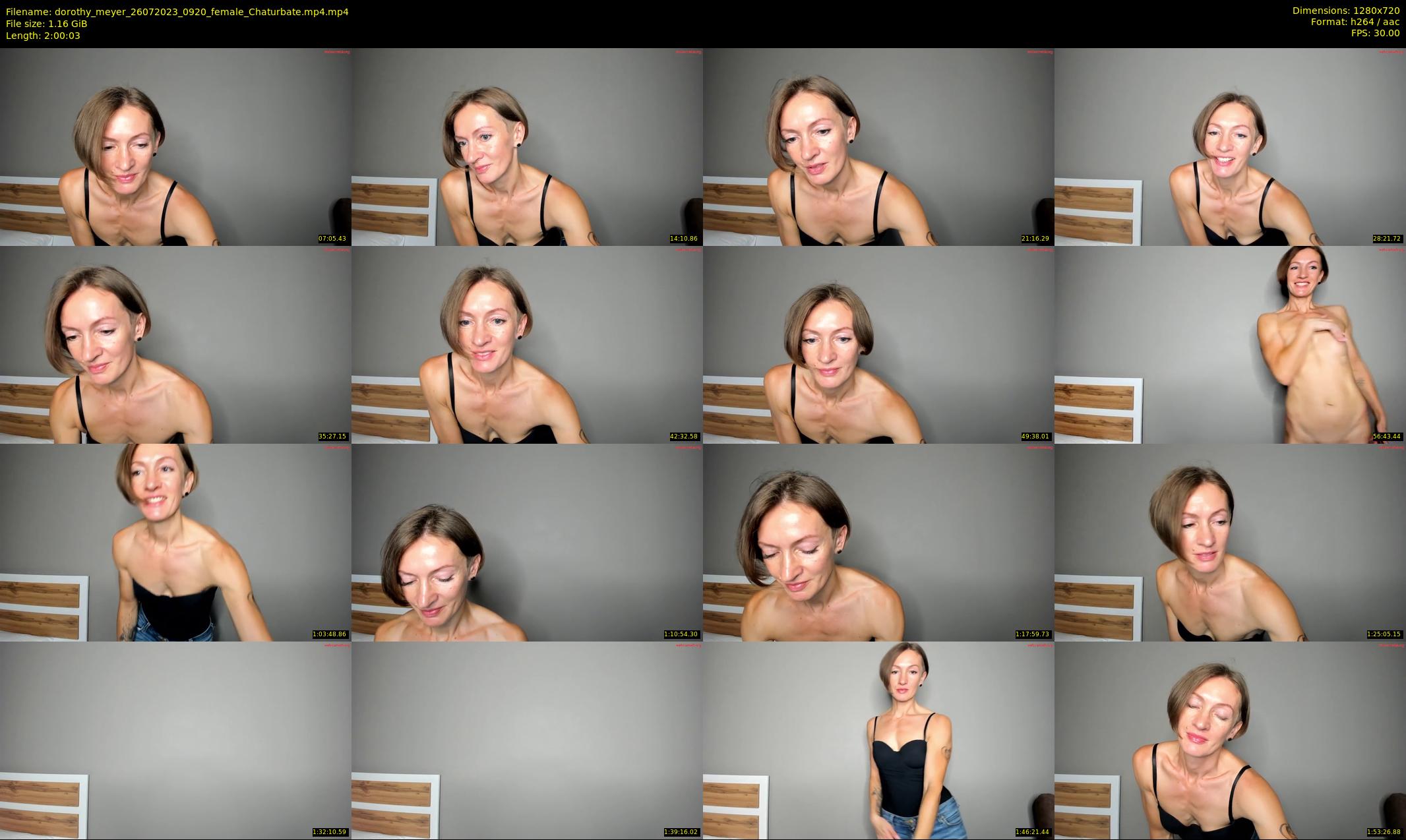 dorothy_meyer — 121 minute Chaturbate female cam show recording, 720p, Jul 26, 2023