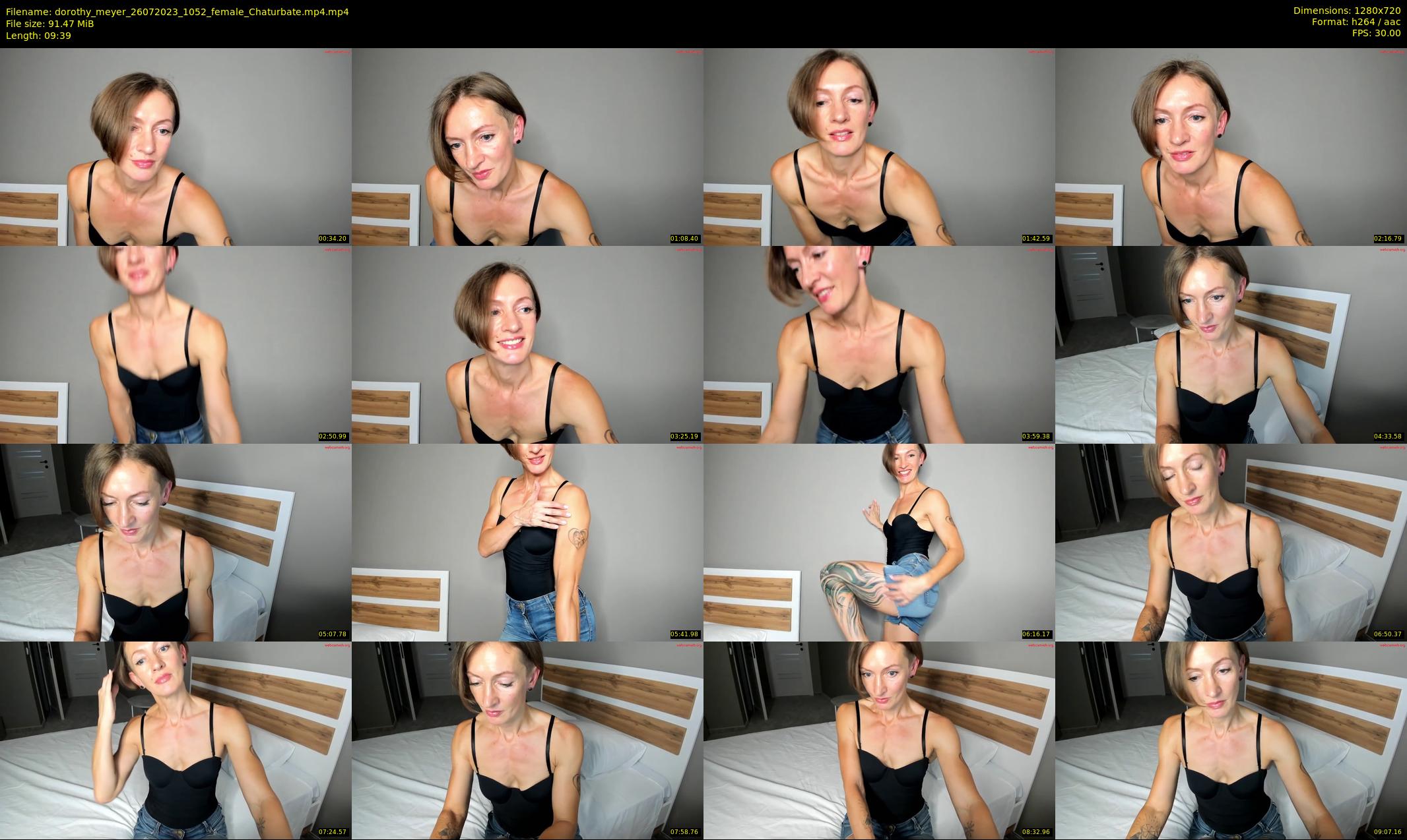 dorothy_meyer — 10 minute Chaturbate female cam show recording, 720p, Jul 26, 2023
