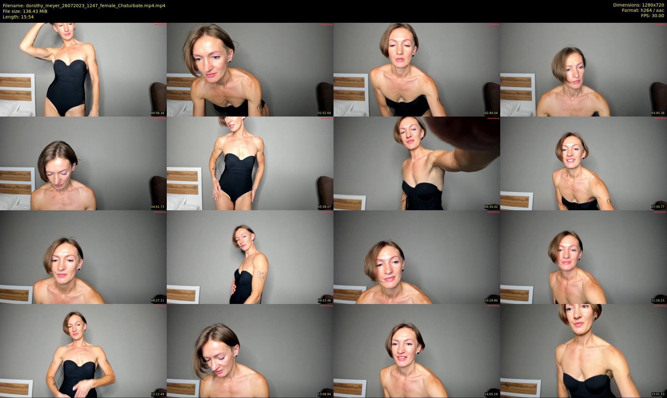 dorothy_meyer — 16 minute Chaturbate female cam show recording, 720p, Jul 26, 2023