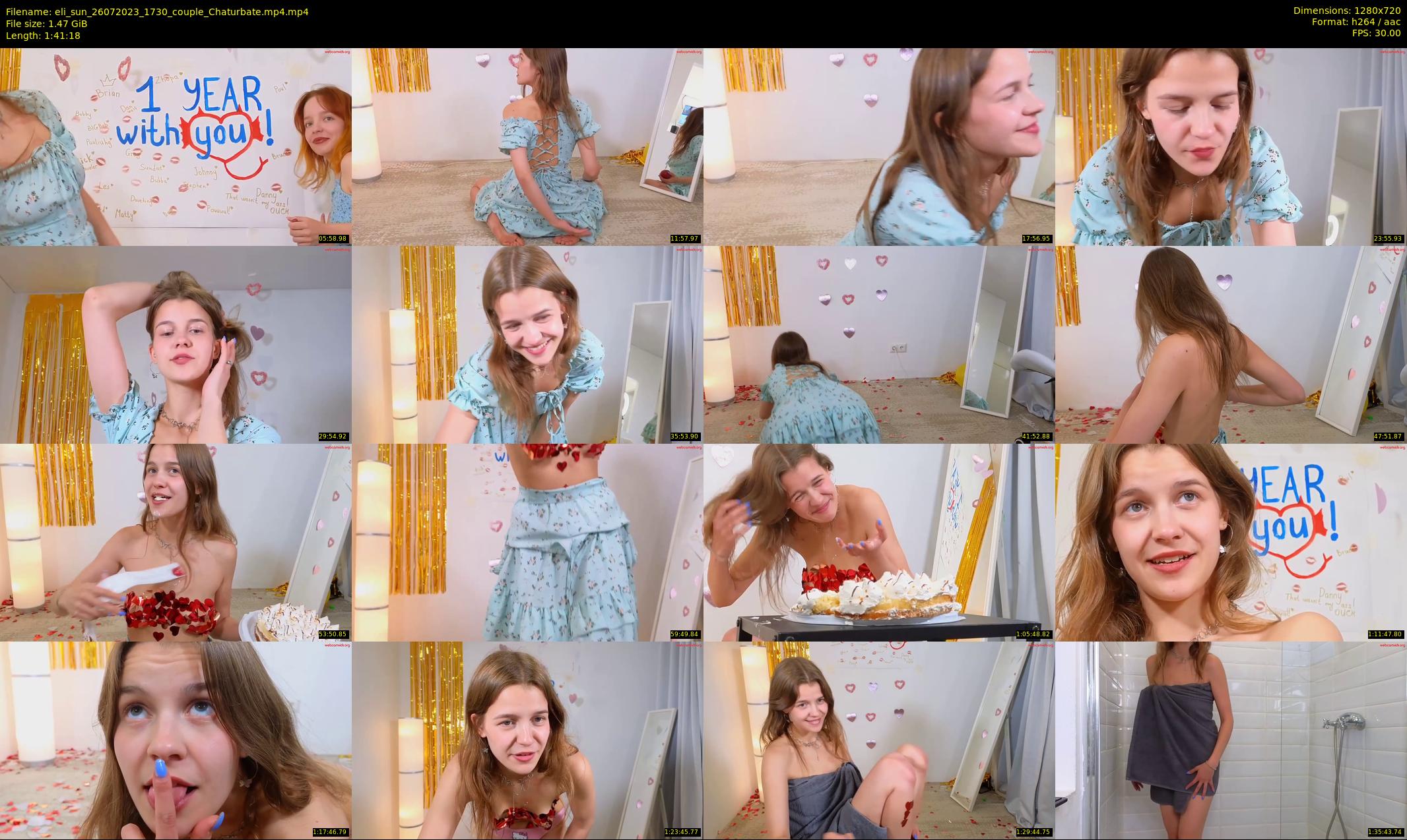 eli_sun — 102 minute Chaturbate female cam show recording, 720p, Jul 26, 2023