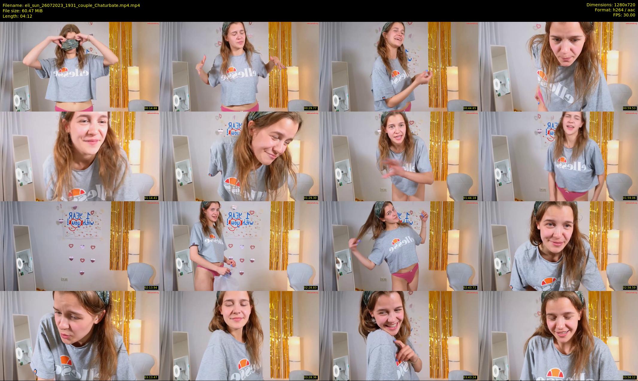 eli_sun — 5 minute Chaturbate female cam show recording, 720p, Jul 26, 2023