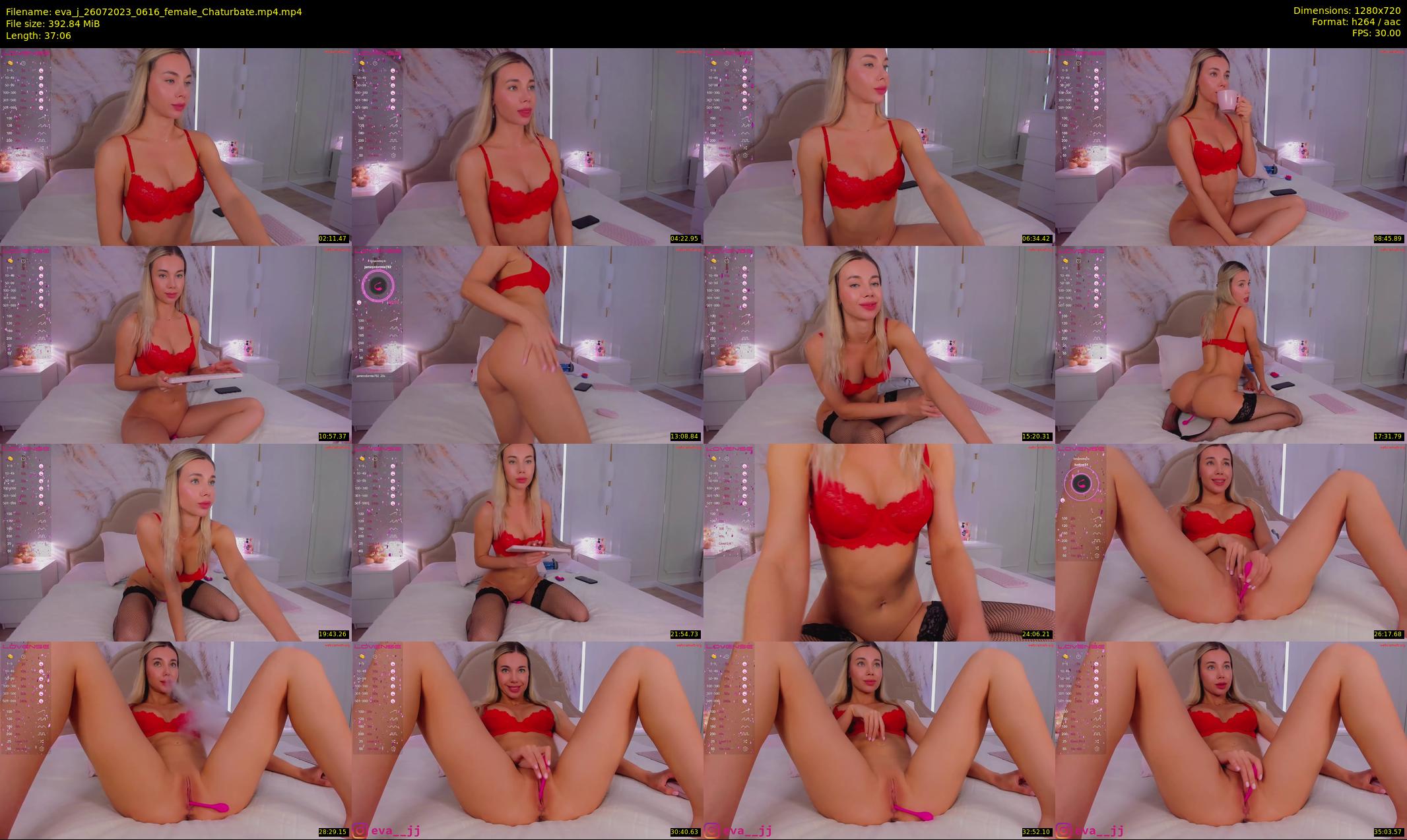 eva_j — 38 minute Chaturbate female cam show recording, 720p, Jul 26, 2023