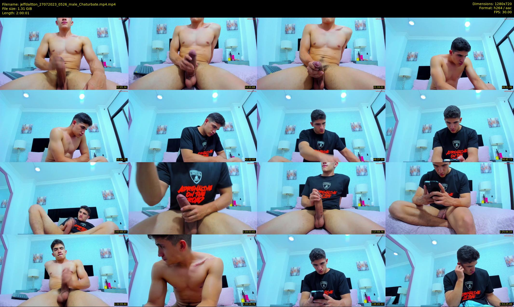 jeffdaltton — 121 minute Chaturbate male cam show recording, 720p, Jul 27, 2023