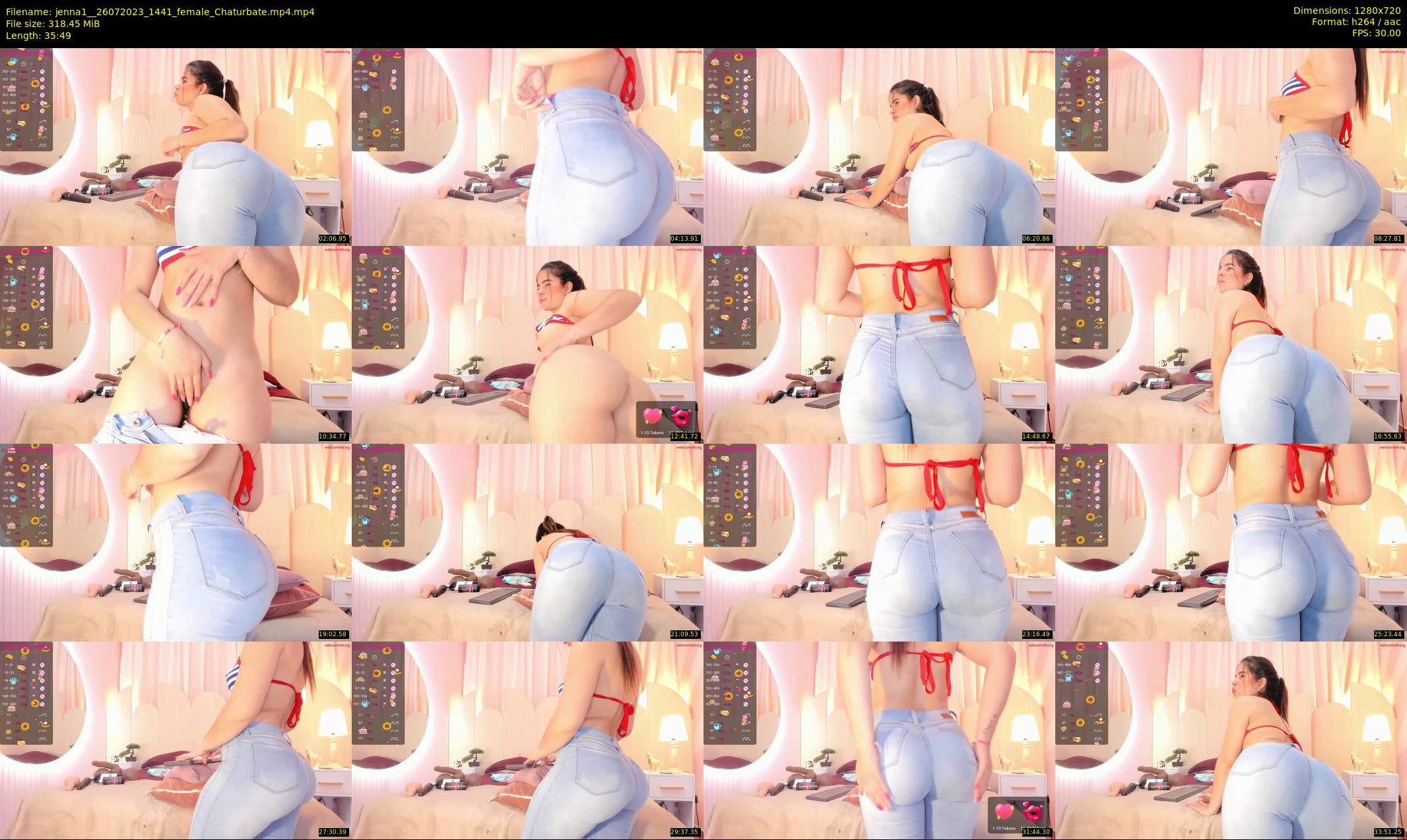 jenna1_ — 36 minute Chaturbate female cam show recording, 720p, Jul 26, 2023