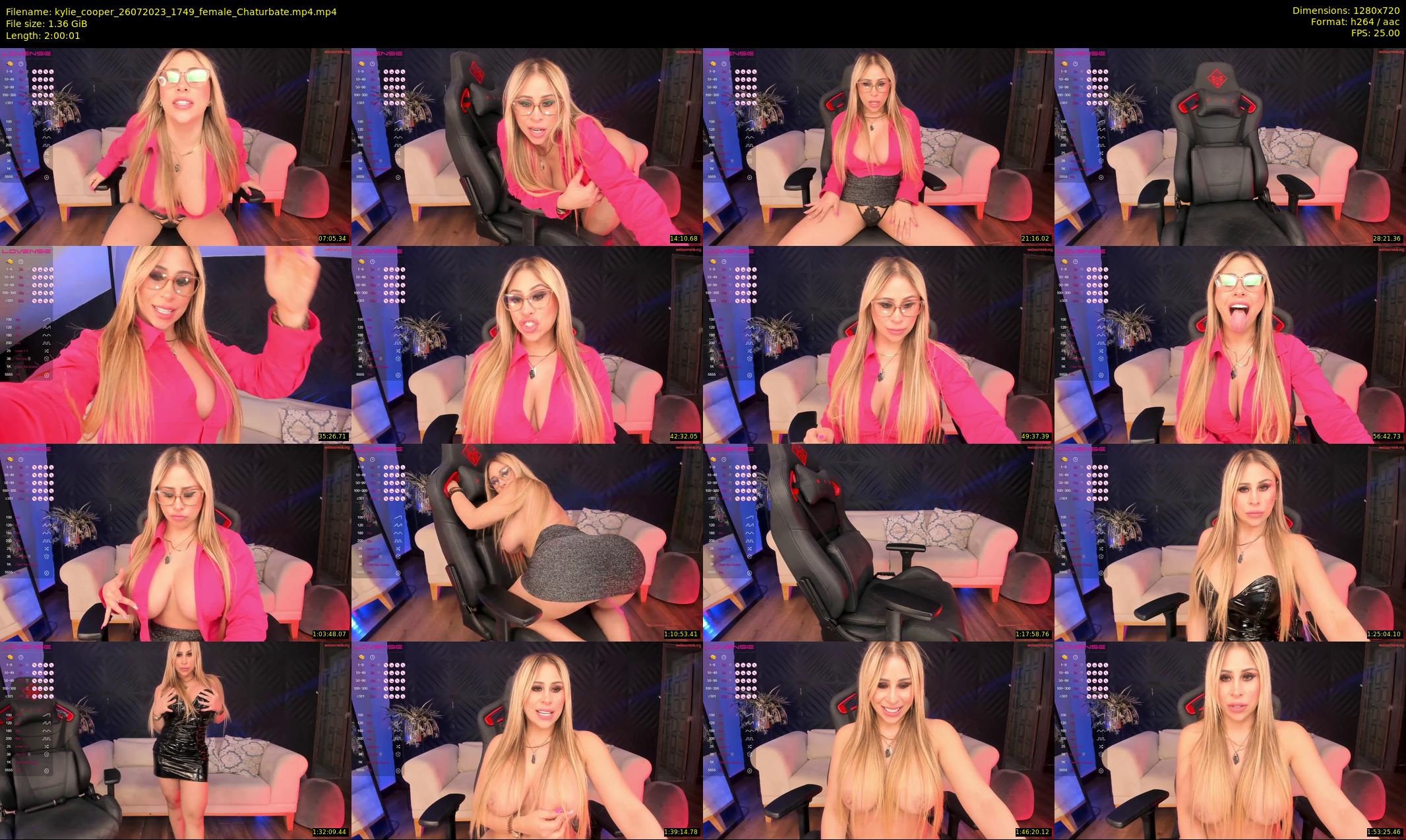 kylie_cooper — 121 minute Chaturbate female cam show recording, 720p, Jul 26, 2023