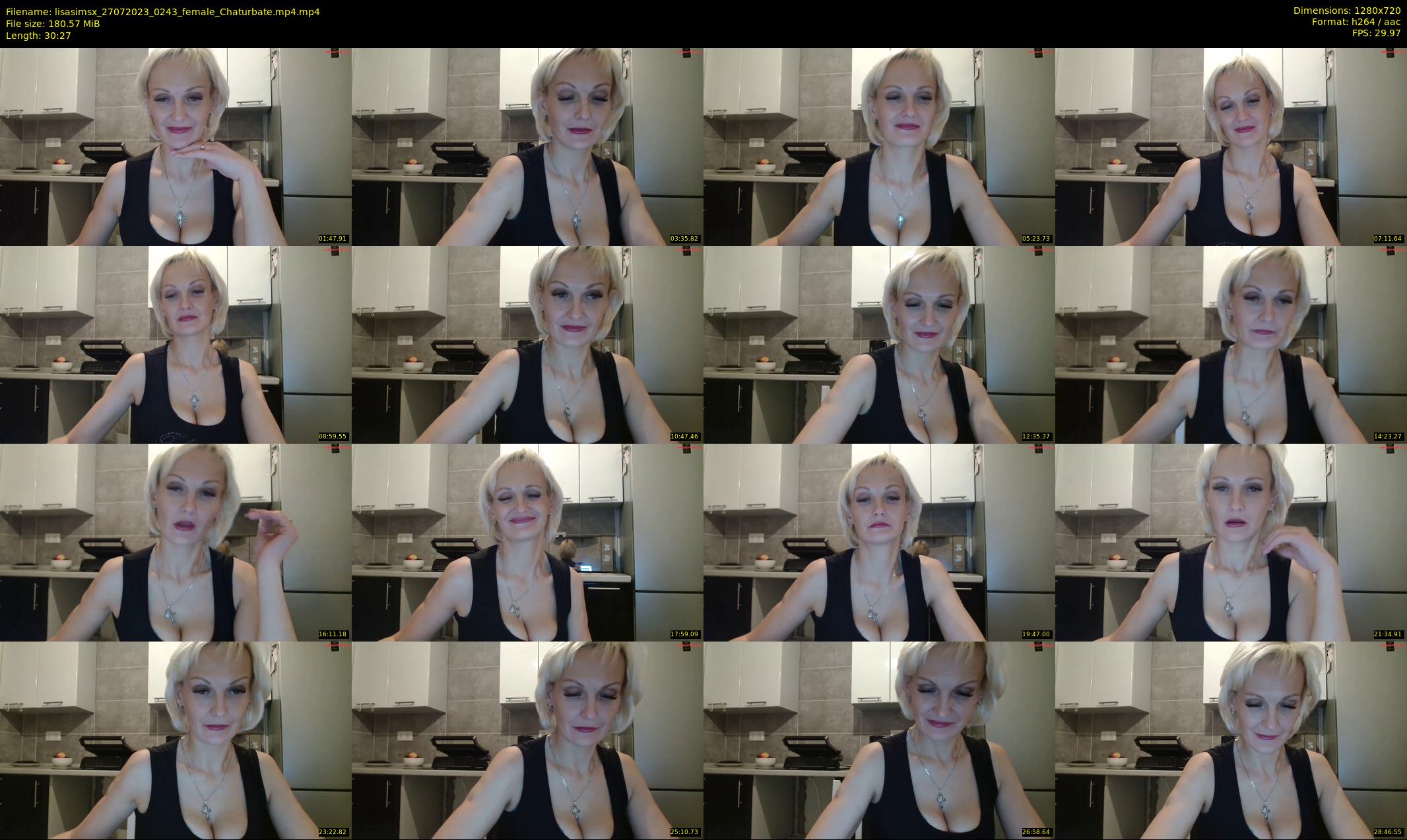 lisasimsx — 31 minute Chaturbate female cam show recording, 720p, Jul 27, 2023
