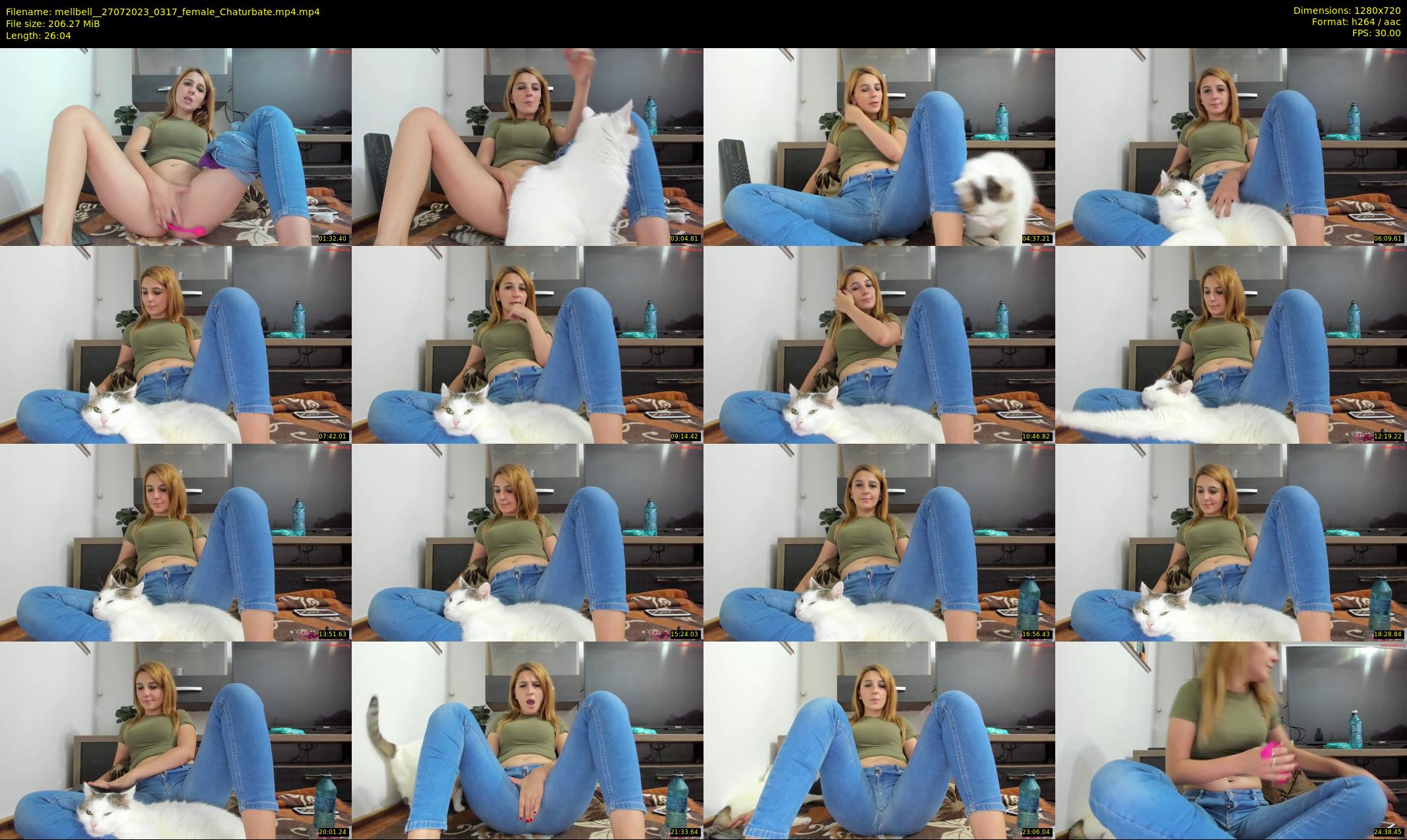 mellbell_ — 27 minute Chaturbate female cam show recording, 720p, Jul 27, 2023