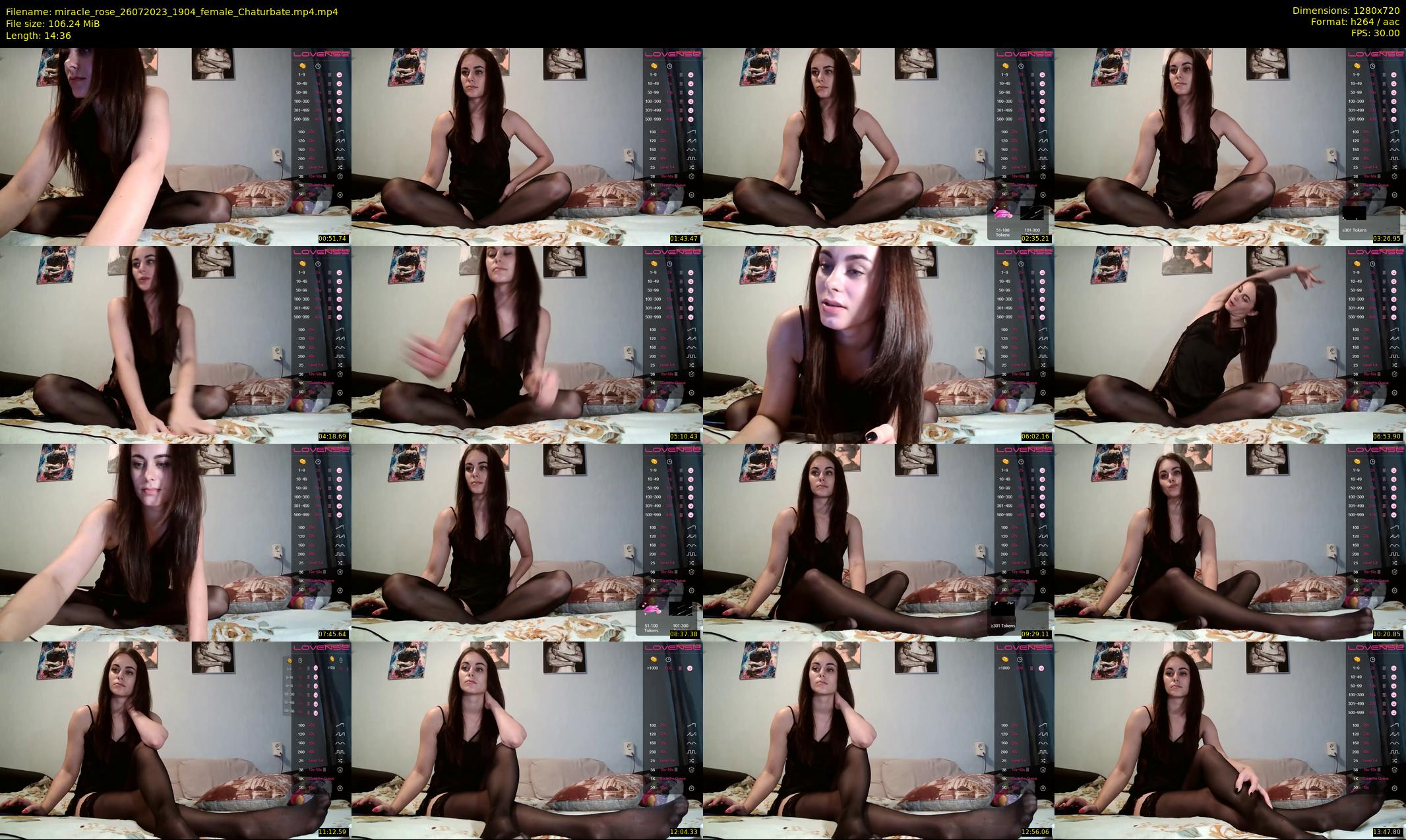 miracle_rose — 15 minute Chaturbate female cam show recording, 720p, Jul 26, 2023