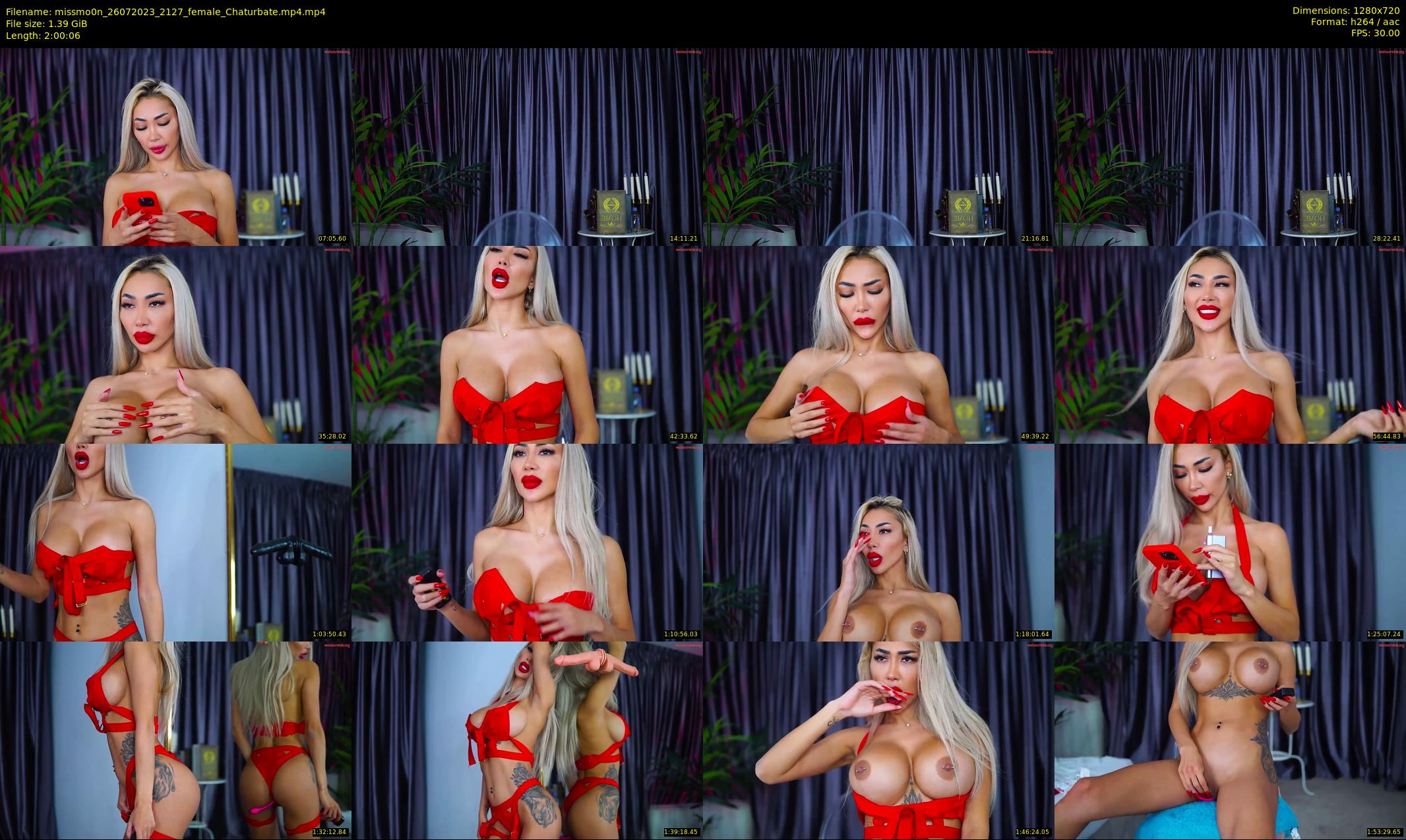 missmo0n — 121 minute Chaturbate female cam show recording, 720p, Jul 26, 2023