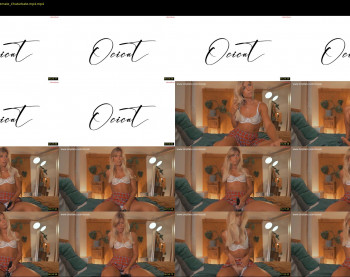 ocicat — 9 minute Chaturbate female cam show recording, 720p, Jul 27, 2023