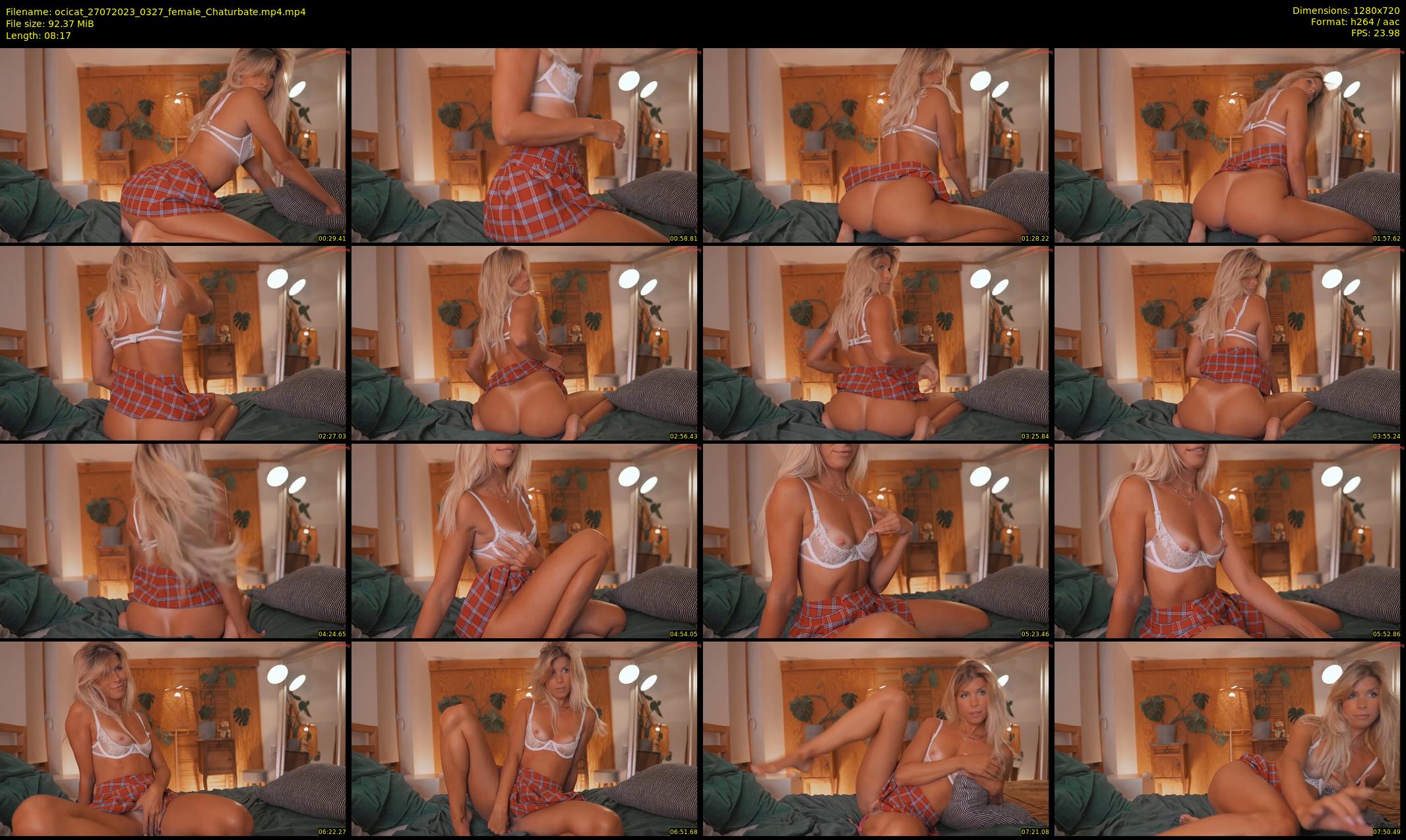 ocicat — 9 minute Chaturbate female cam show recording, 720p, Jul 27, 2023