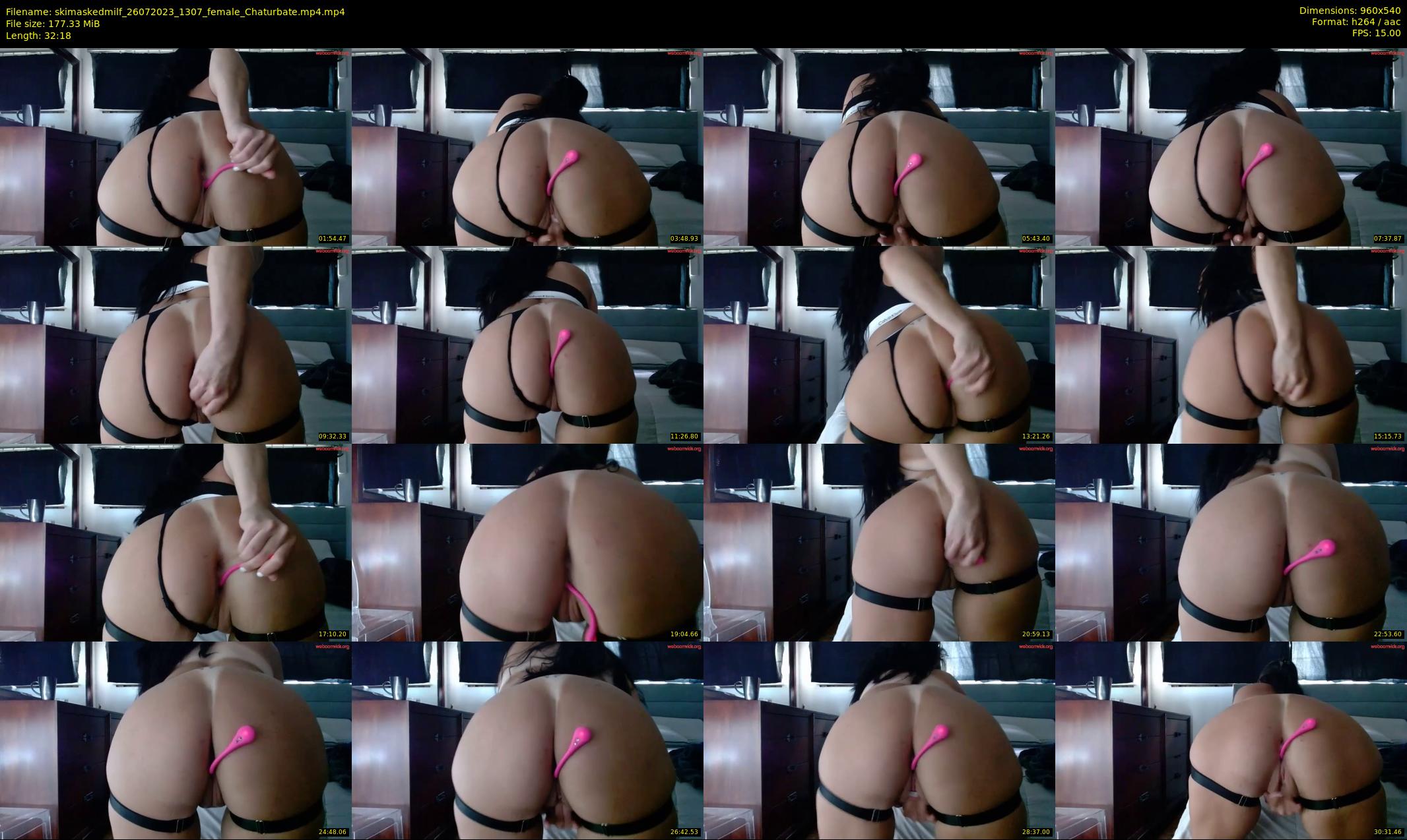 skimaskedmilf — 33 minute Chaturbate female cam show recording, 480p, Jul 26, 2023