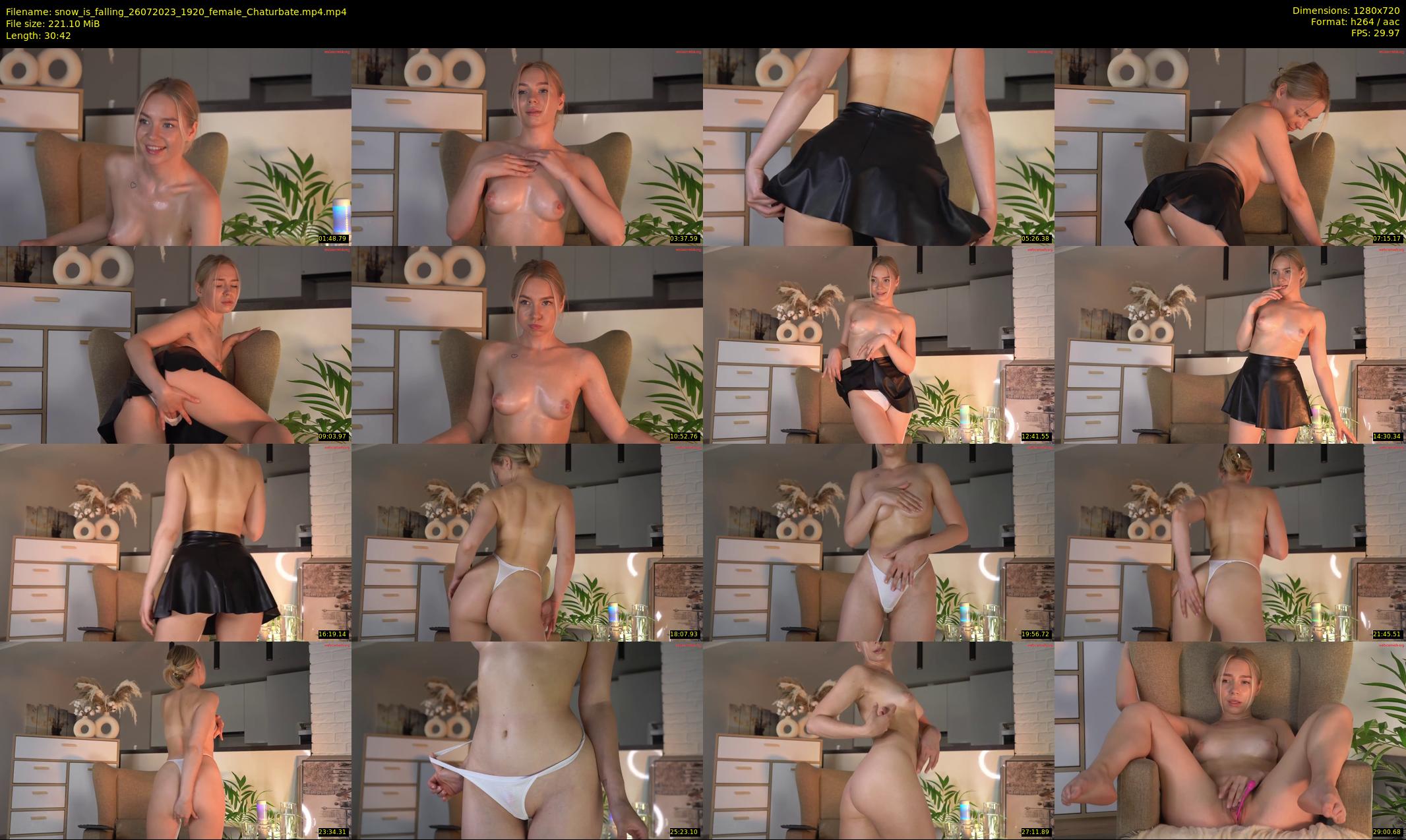 snow_is_falling — 31 minute Chaturbate female cam show recording, 720p, Jul 26, 2023