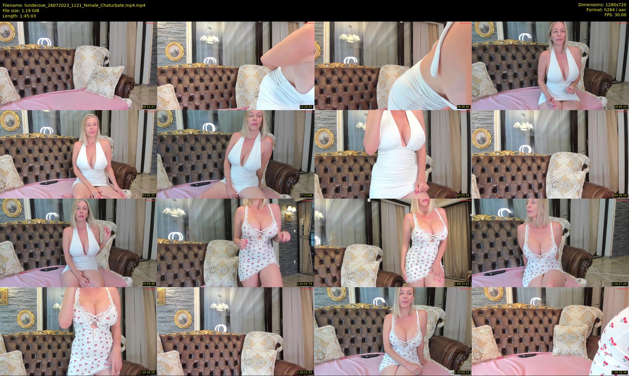 tunderose — 106 minute Chaturbate female cam show recording, 720p, Jul 26, 2023