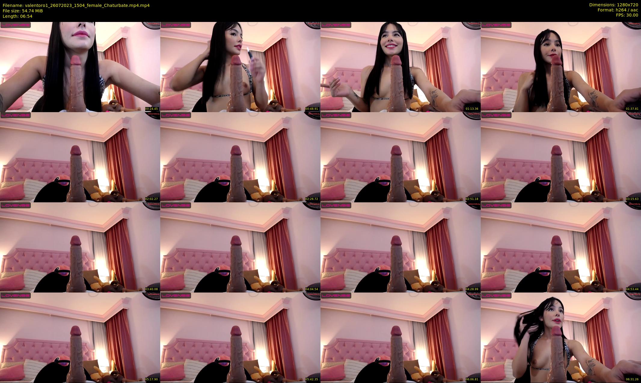 valentoro1 — 7 minute Chaturbate female cam show recording, 720p, Jul 26, 2023