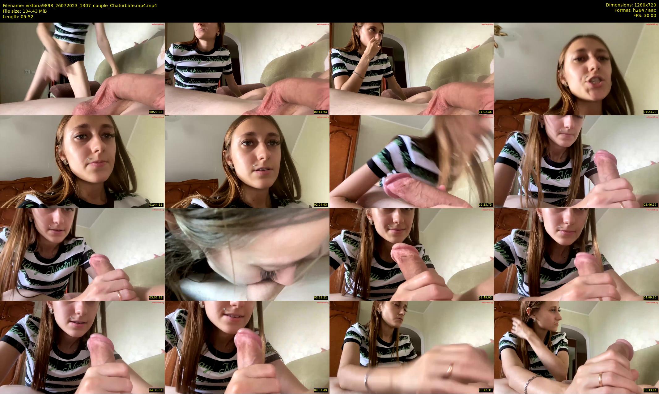 viktoria9898 — 6 minute Chaturbate couple cam show recording, 720p, Jul 26, 2023