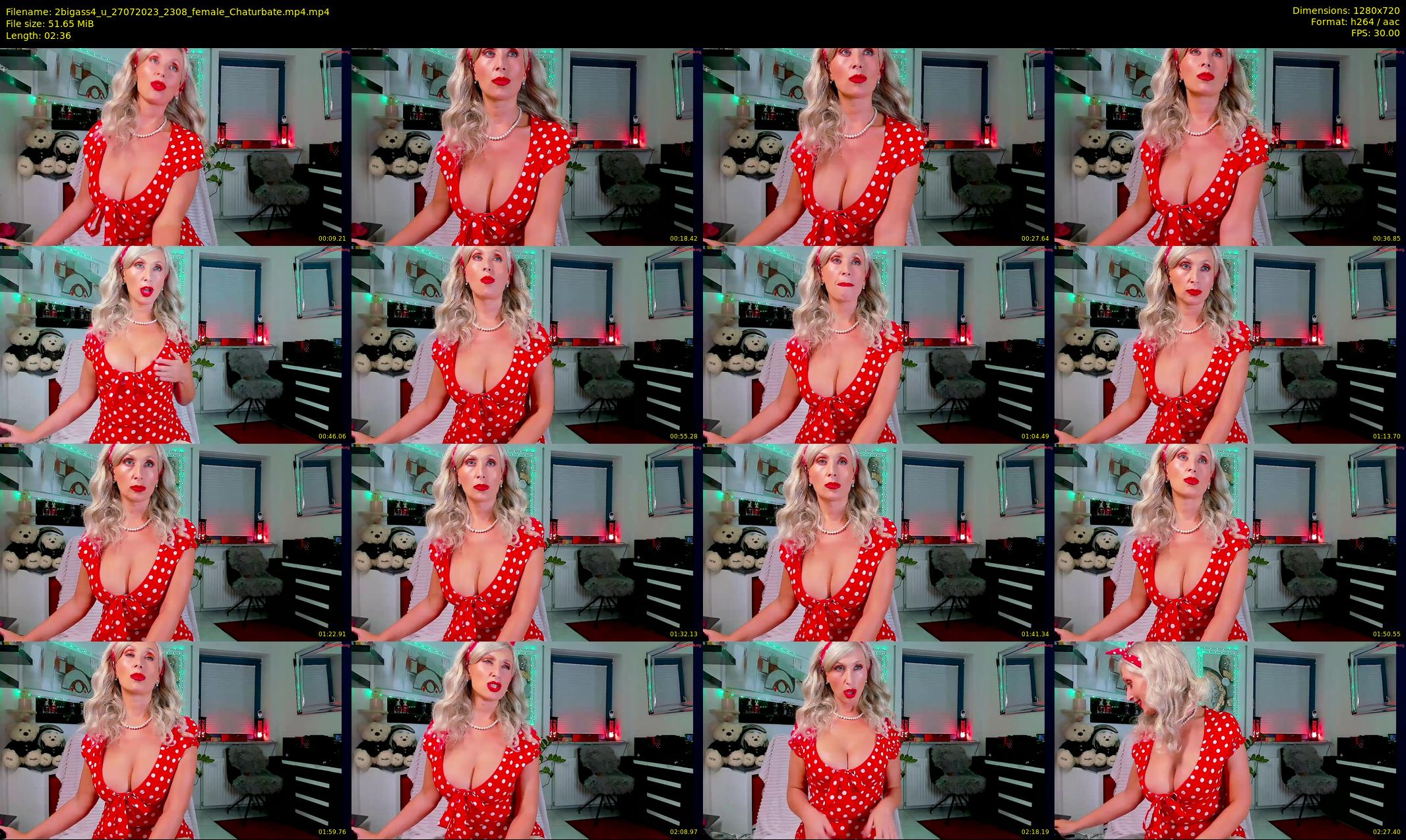 2bigass4_u — 3 minute Chaturbate female cam show recording, 720p, Jul 27, 2023