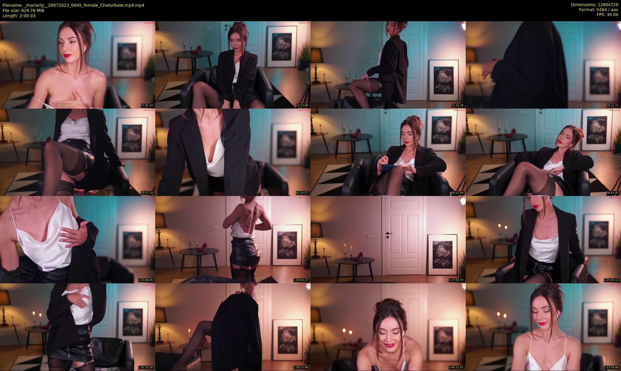 _mariarty_ — 121 minute Chaturbate female cam show recording, 720p, Jul 28, 2023