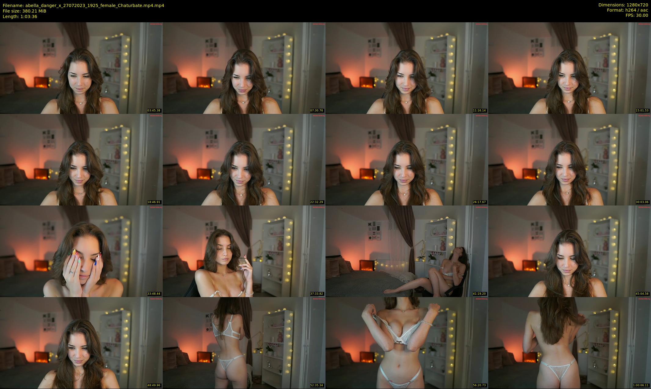 abella_danger_x — 64 minute Chaturbate female cam show recording, 720p, Jul 27, 2023