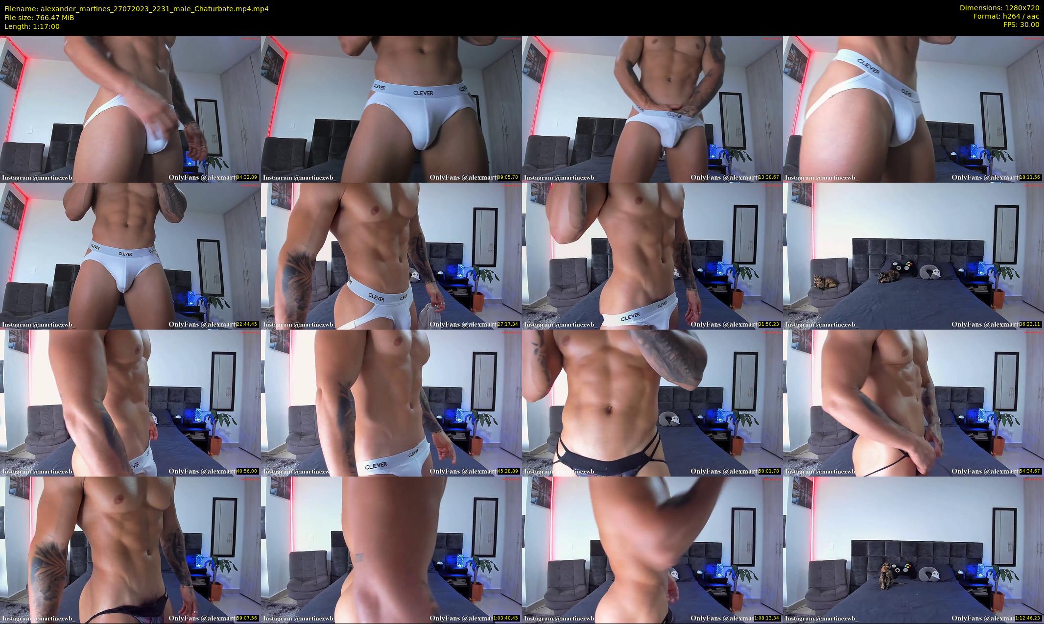 alexander_martines — 77 minute Chaturbate male cam show recording, 720p, Jul 27, 2023