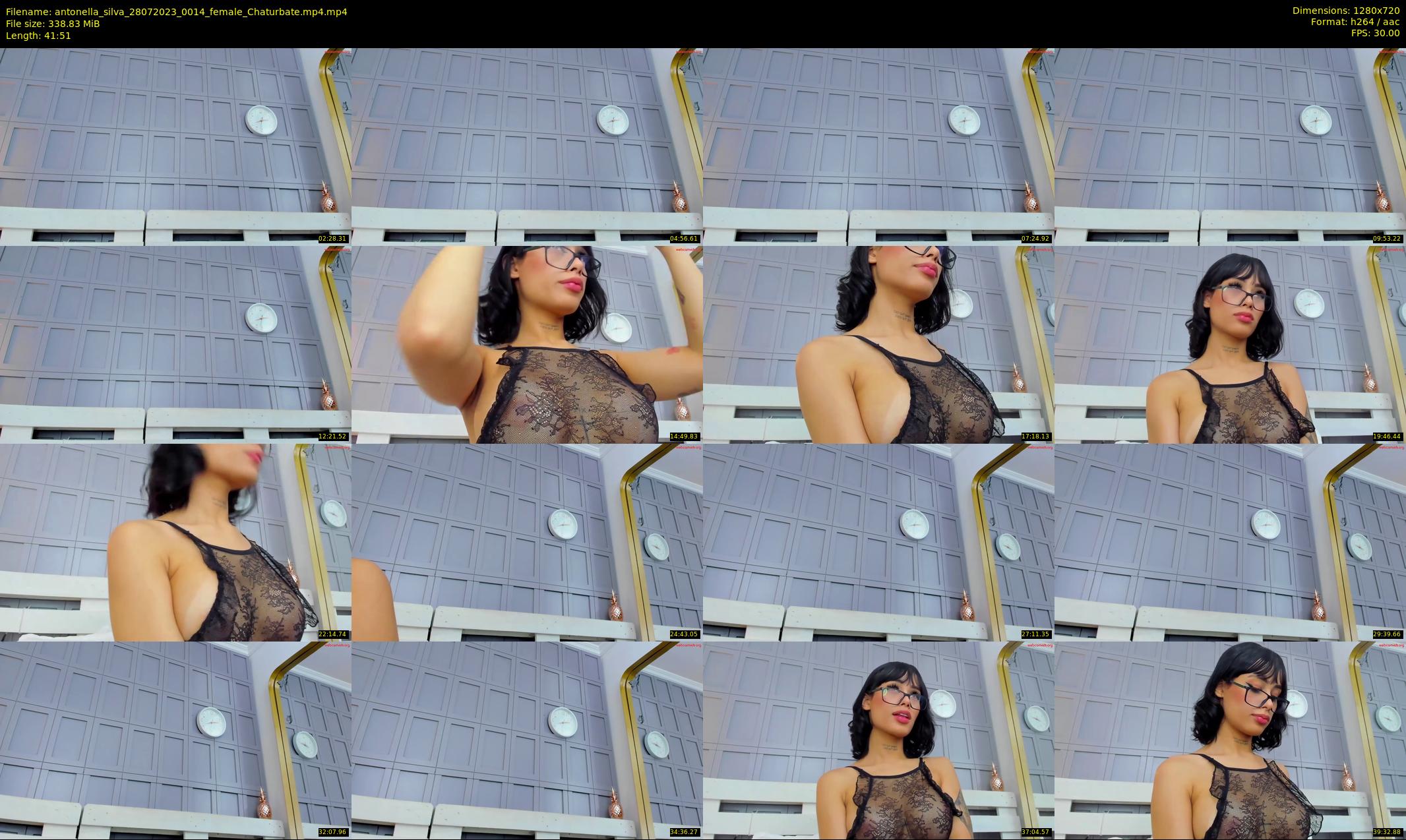 antonella_silva — 42 minute Chaturbate female cam show recording, 720p, Jul 28, 2023