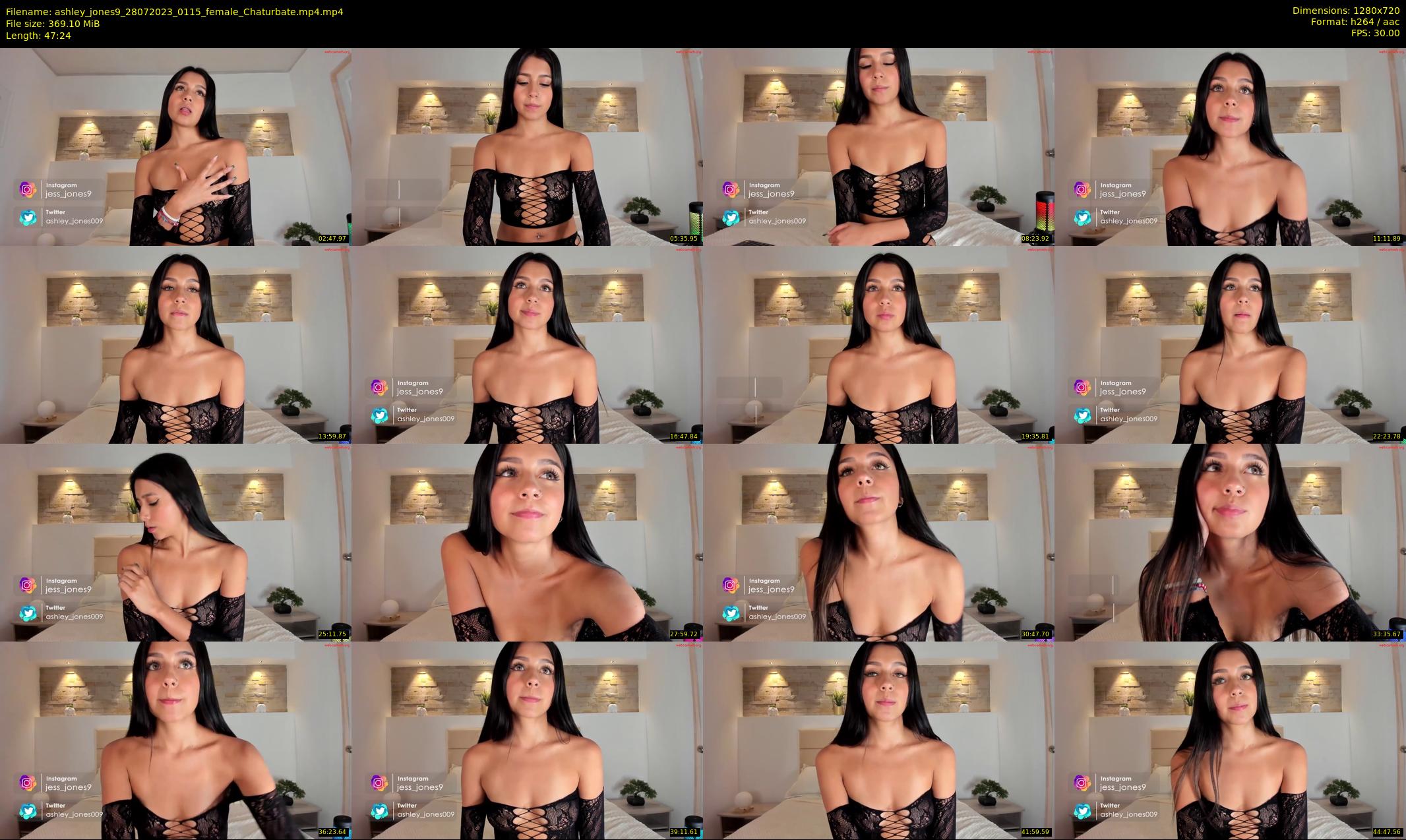 ashley_jones9 — 48 minute Chaturbate female cam show recording, 720p, Jul 28, 2023