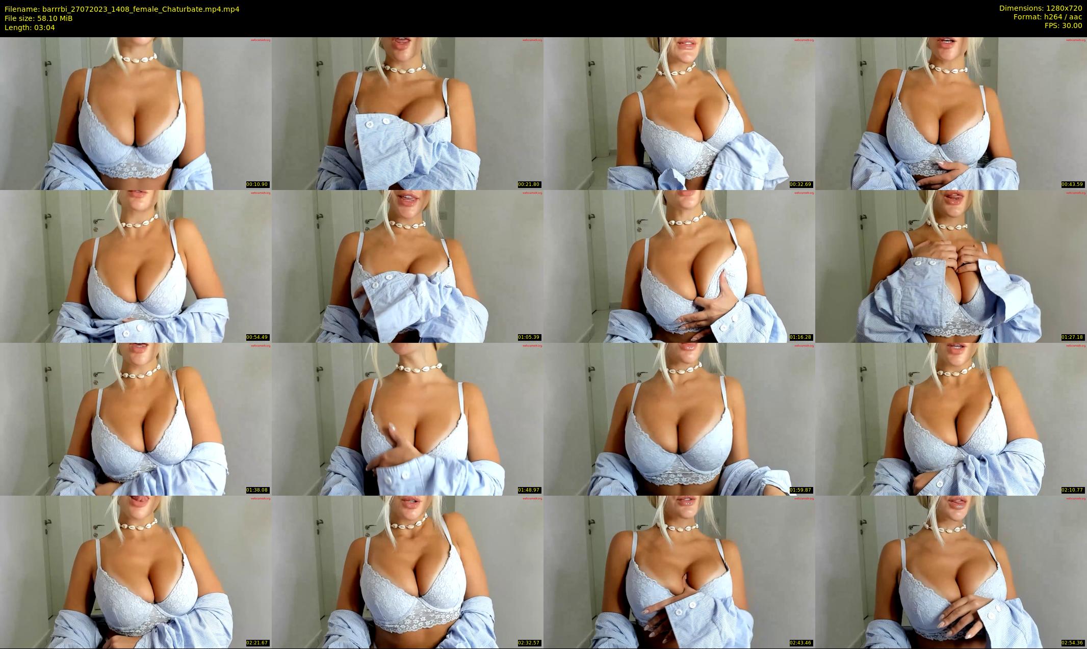 barrrbi — 4 minute Chaturbate female cam show recording, 720p, Jul 27, 2023
