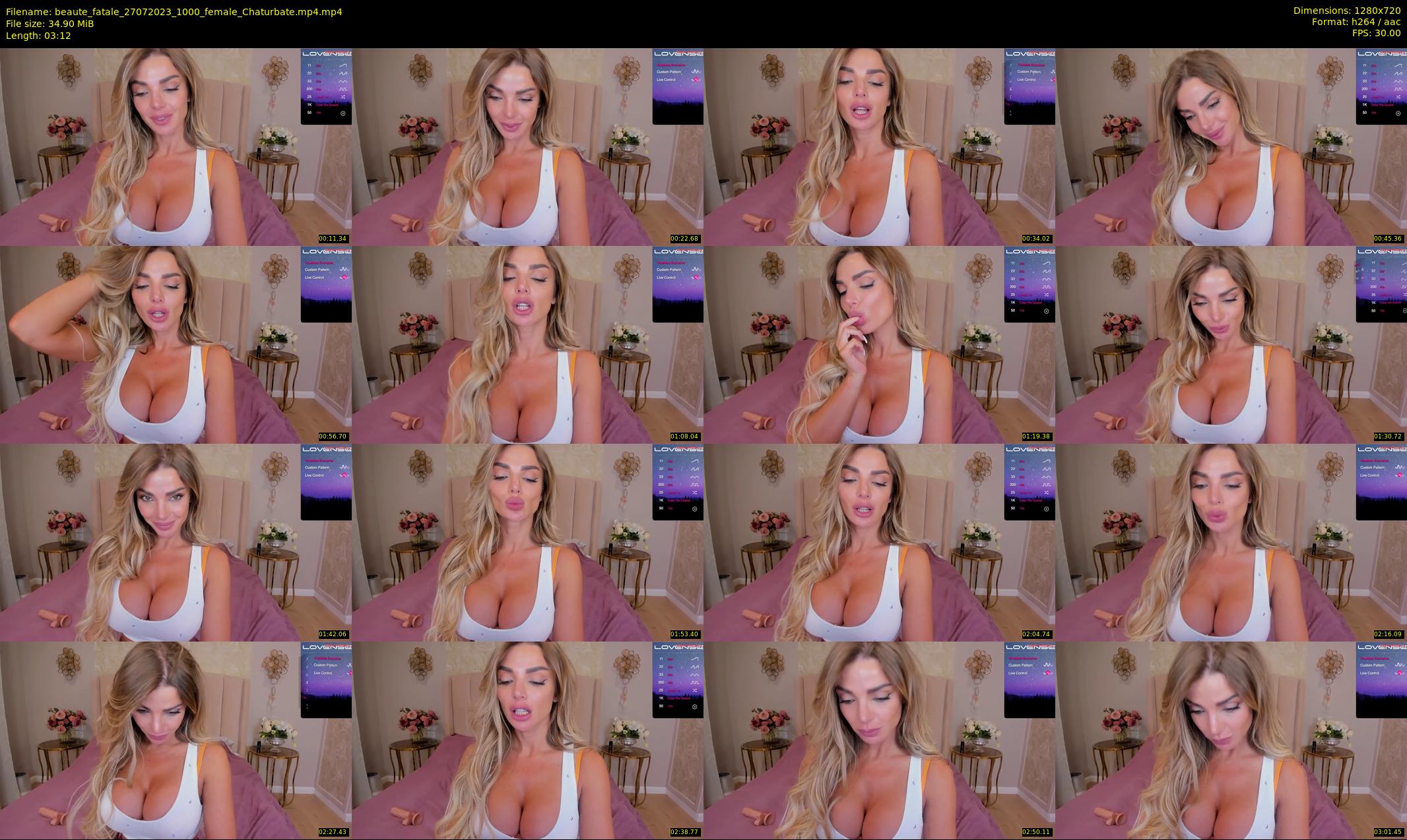 beaute_fatale — 4 minute Chaturbate female cam show recording, 720p, Jul 27, 2023