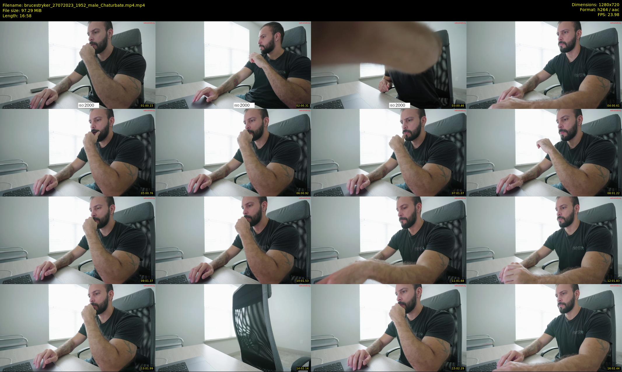 brucestryker — 17 minute Chaturbate male cam show recording, 720p, Jul 27, 2023