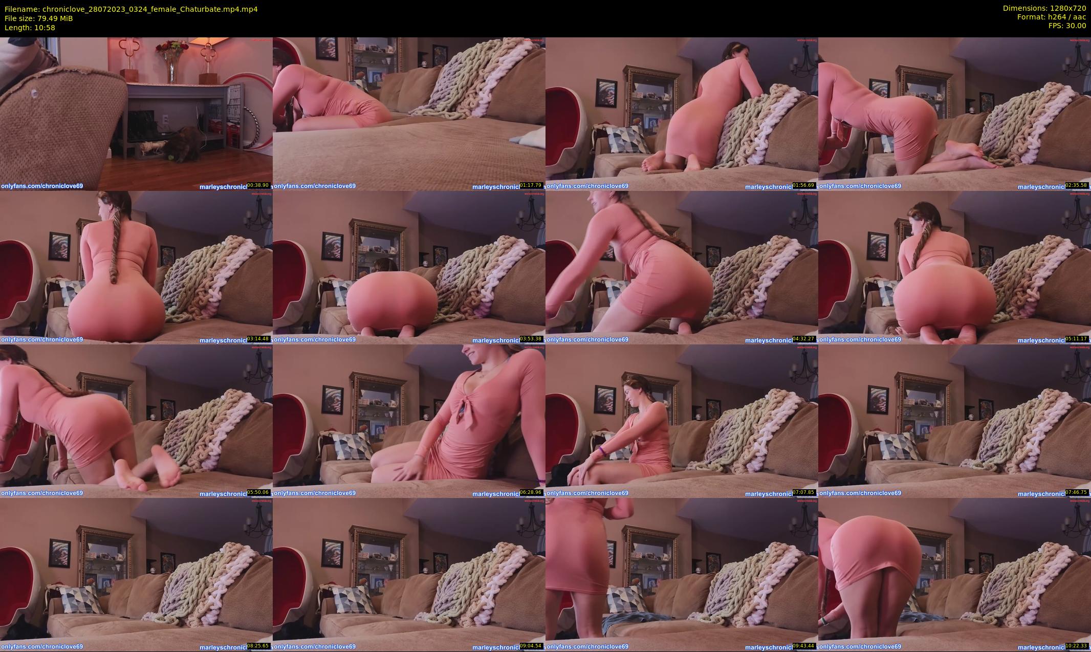 chroniclove — 11 minute Chaturbate female cam show recording, 720p, Jul 28, 2023